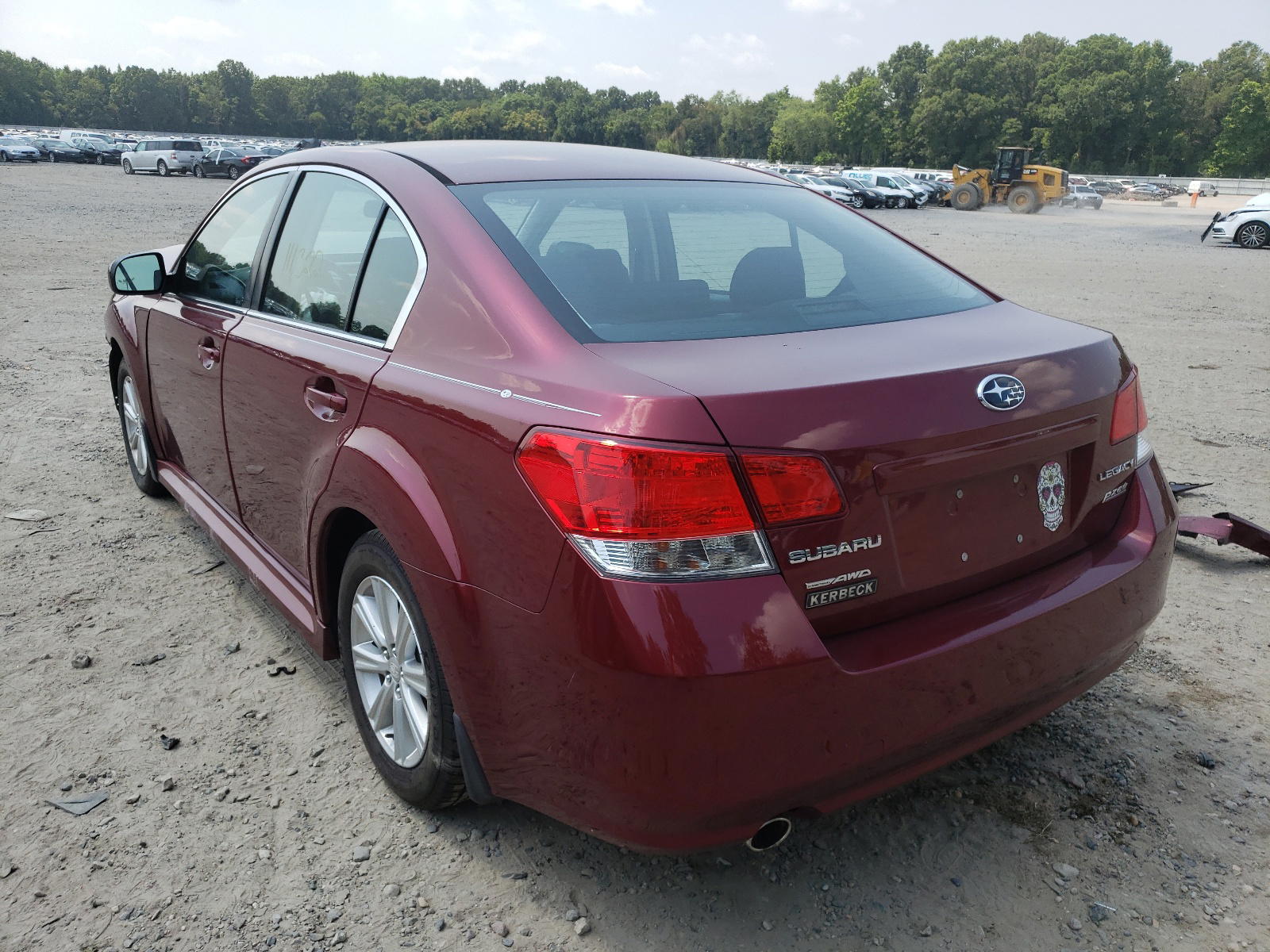 Photo 3 from auction – 2012 SUBARU LEGACY 2.5 with VIN 4S3BMBC69C3041965