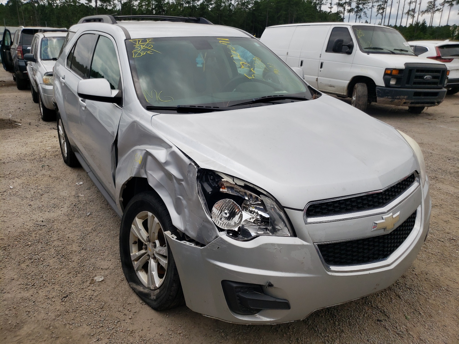 CHEVROLET EQUINOX LT 2010 with VIN 2CNALDEW3A6203663 - Photo from auction