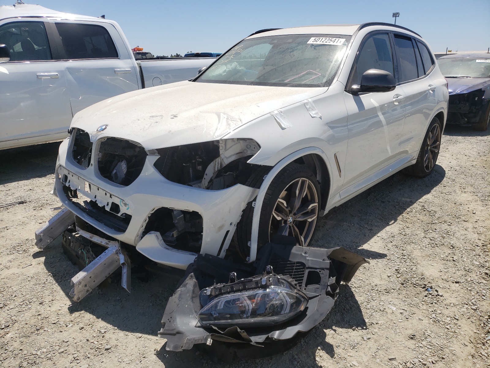 Photo 2 from auction – 2019 BMW X3 XDRIVEM with VIN 5UXTS3C57K0Z06342