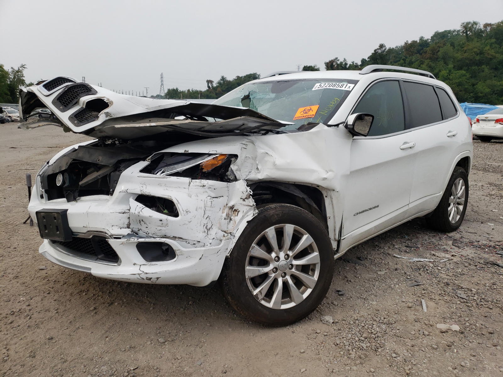 Photo 2 from auction – 2016 JEEP CHEROKEE O with VIN 1C4PJMJS7GW344046