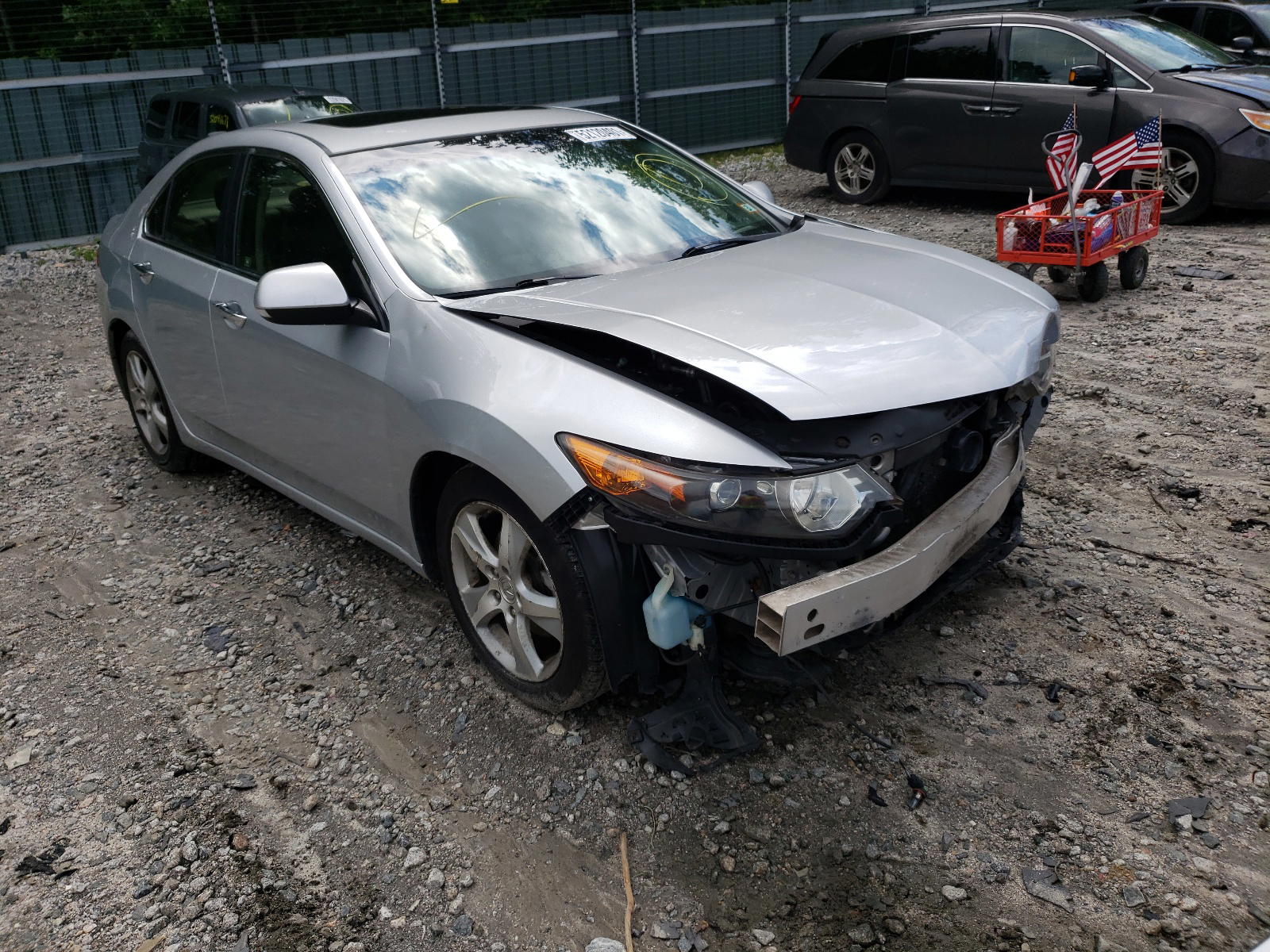 ACURA TSX TECH 2012 with VIN JH4CU2F64CC019287 - Photo from auction
