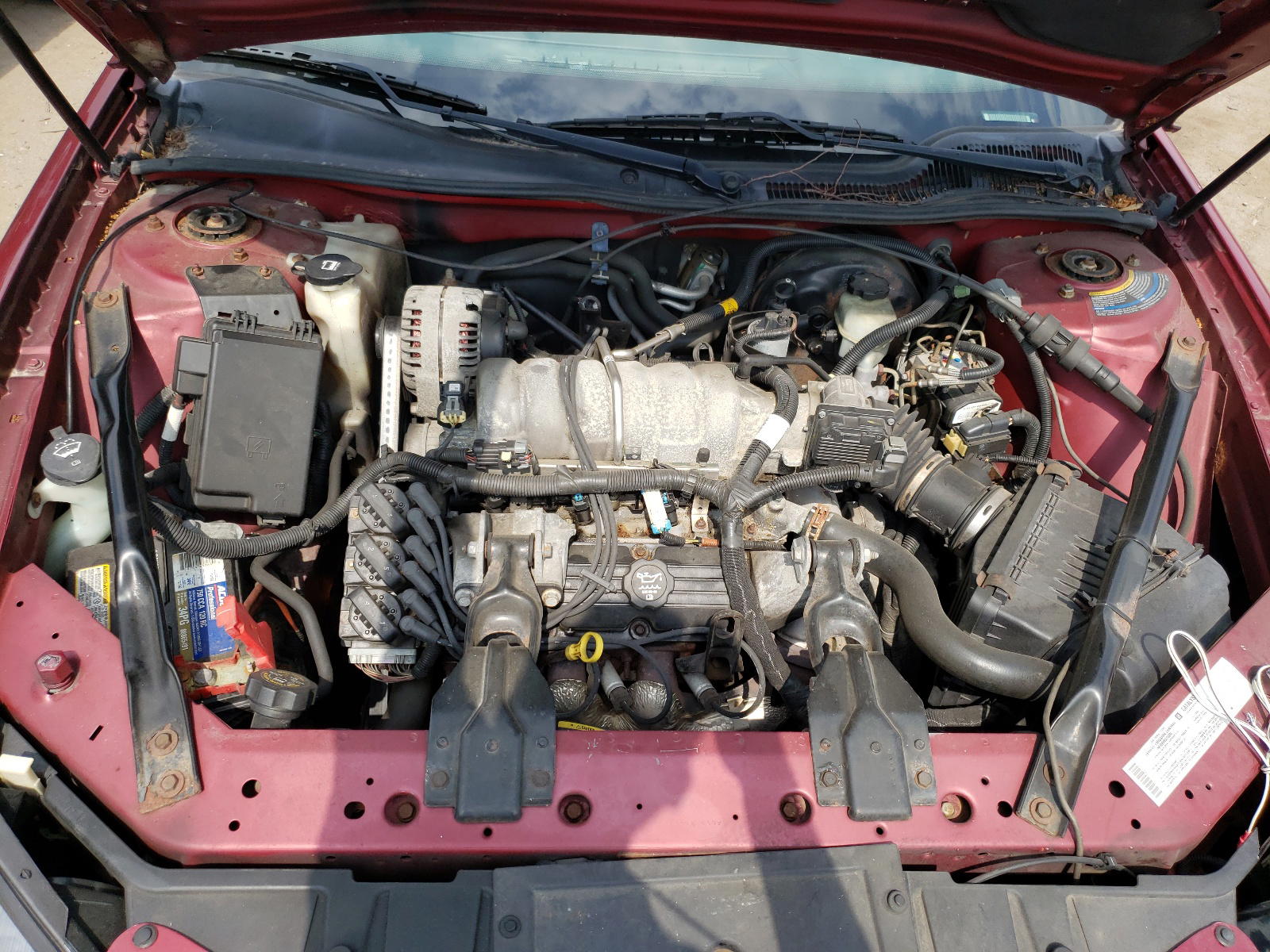 Photo 7 from auction – 2004 PONTIAC GRAND PRIX with VIN 2G2WS522441288085