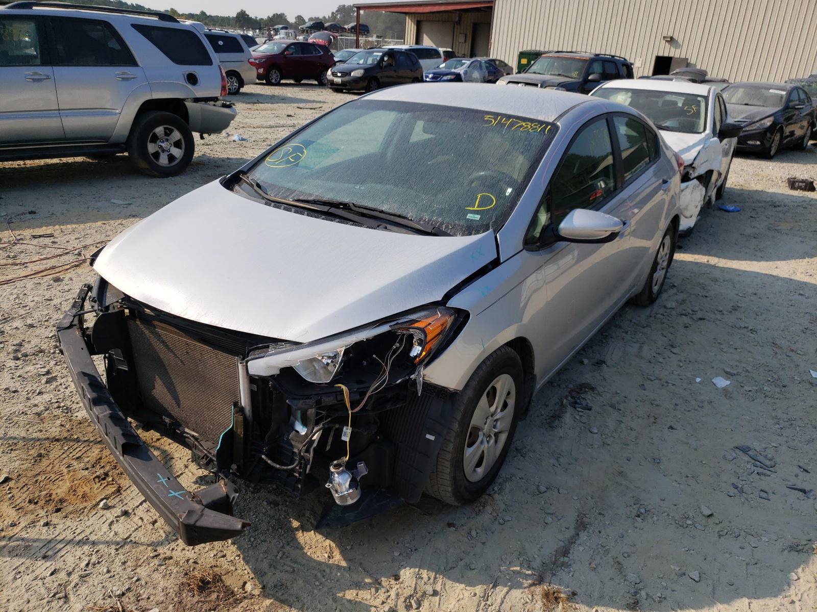 Photo 2 from auction – 2015 KIA FORTE LX with VIN KNAFK4A60F5387690