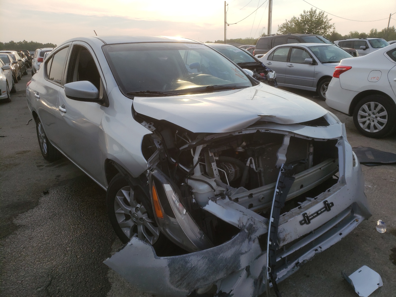 Photo 1 from auction – 2017 NISSAN VERSA S with VIN 3N1CN7AP9HL855977