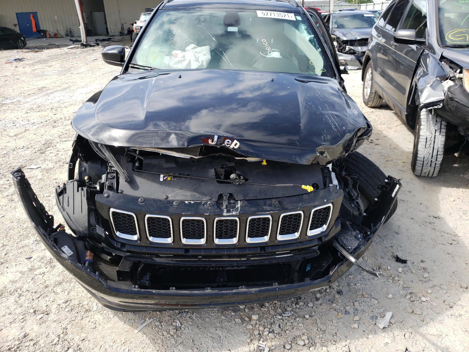 Photo 9 from auction – 2019 JEEP COMPASS LA with VIN 3C4NJCBB4KT851226