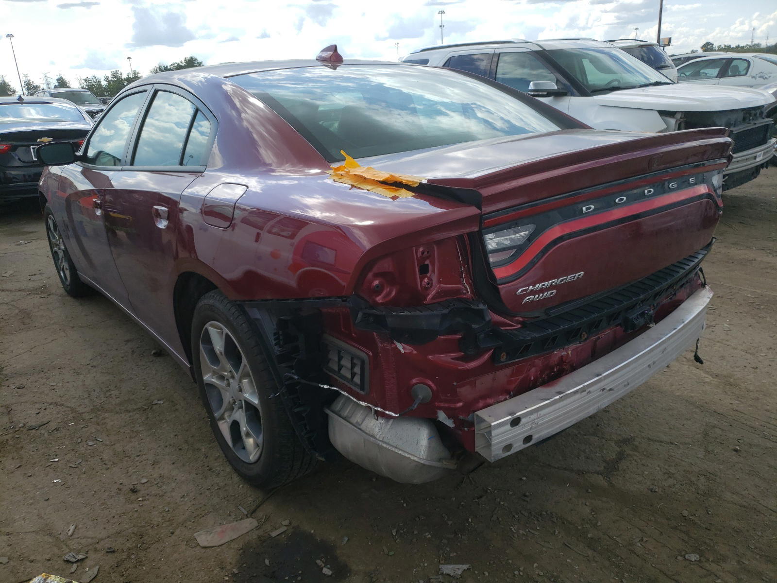 Photo 3 from auction – 2017 DODGE CHARGER SX with VIN 2C3CDXJG7HH593499