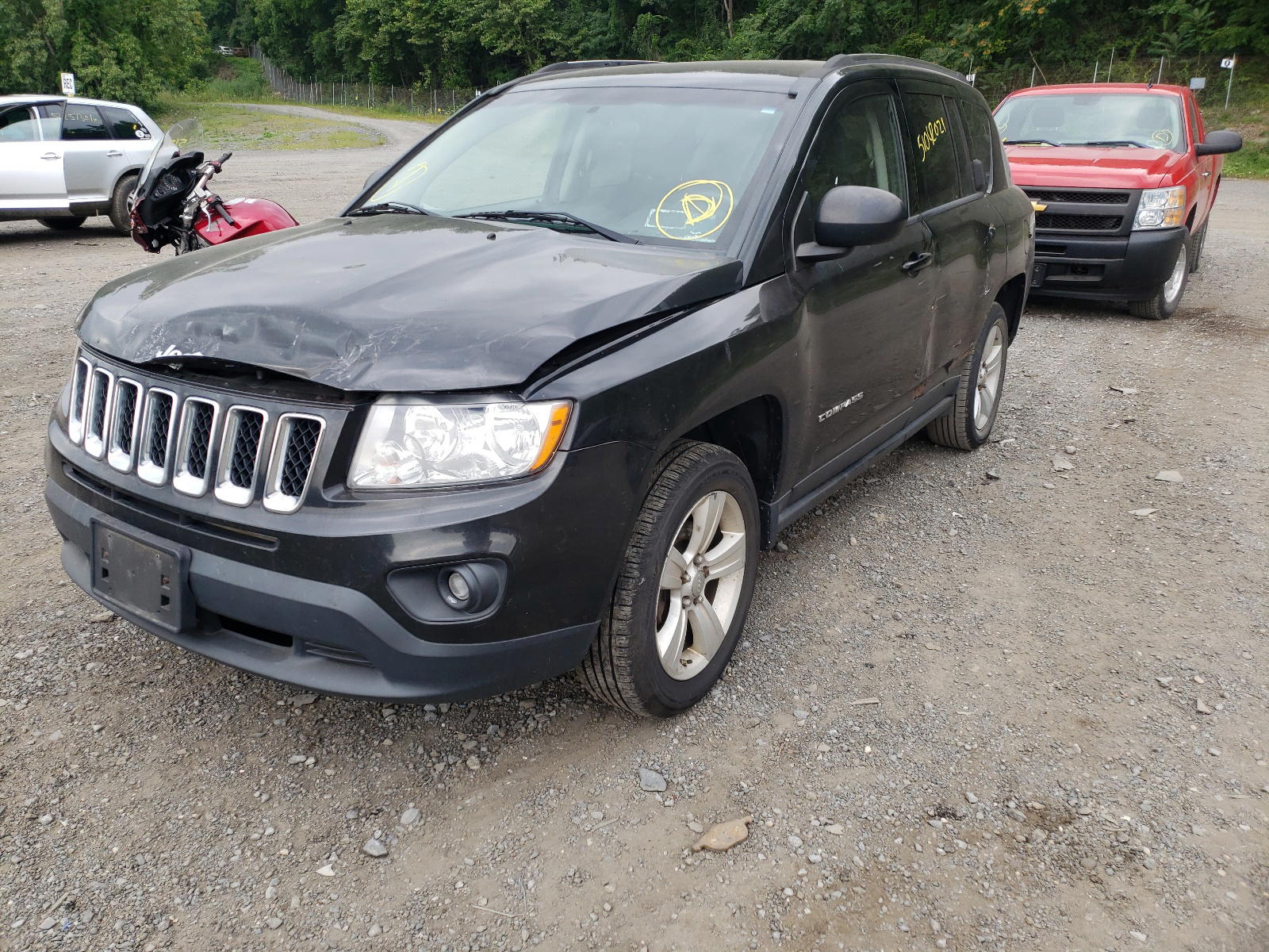Photo 2 from auction – 2012 JEEP COMPASS SP with VIN 1C4NJDBB5CD616346
