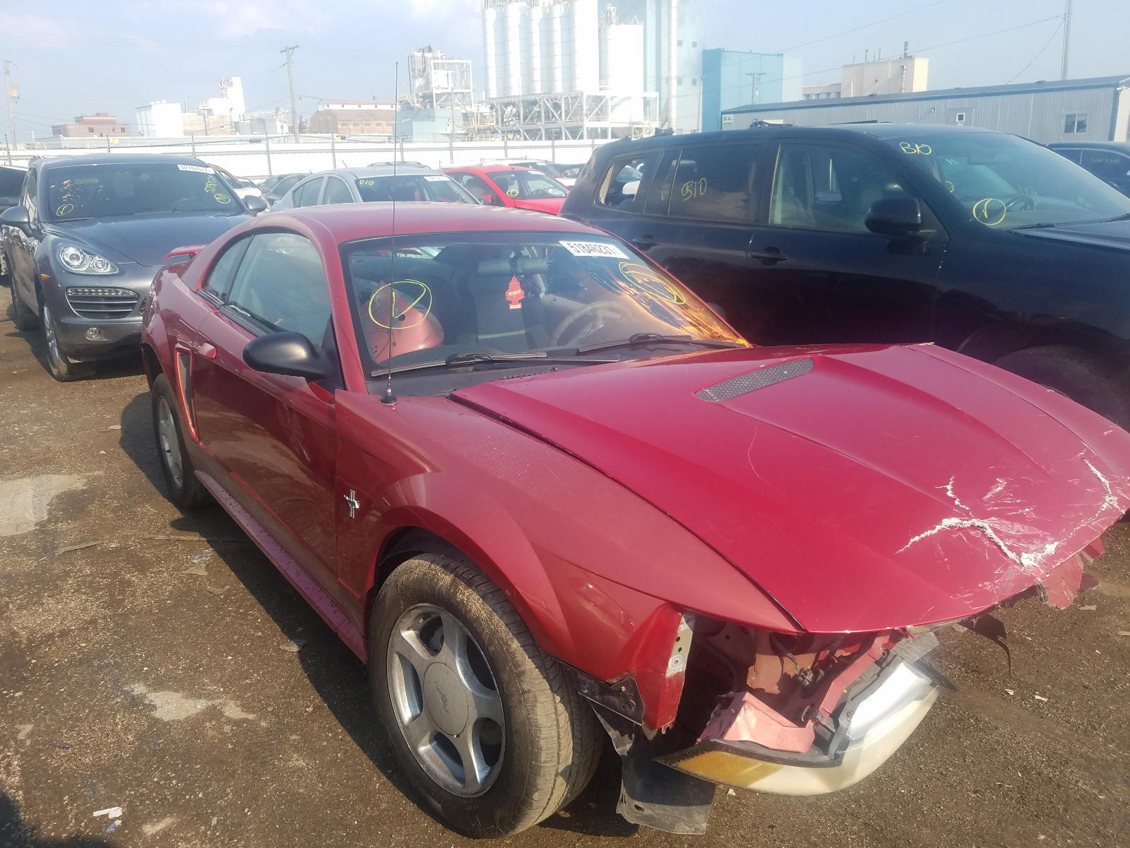 FORD MUSTANG 2002 with VIN 1FAFP40412F236551 - Photo from auction