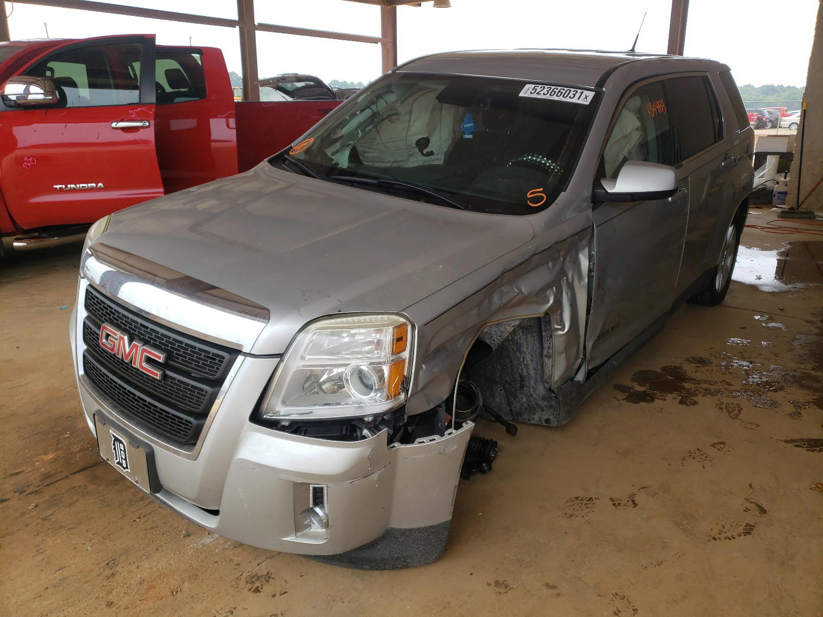 Photo 2 from auction – 2012 GMC TERRAIN SL with VIN 2GKALMEK9C6208889