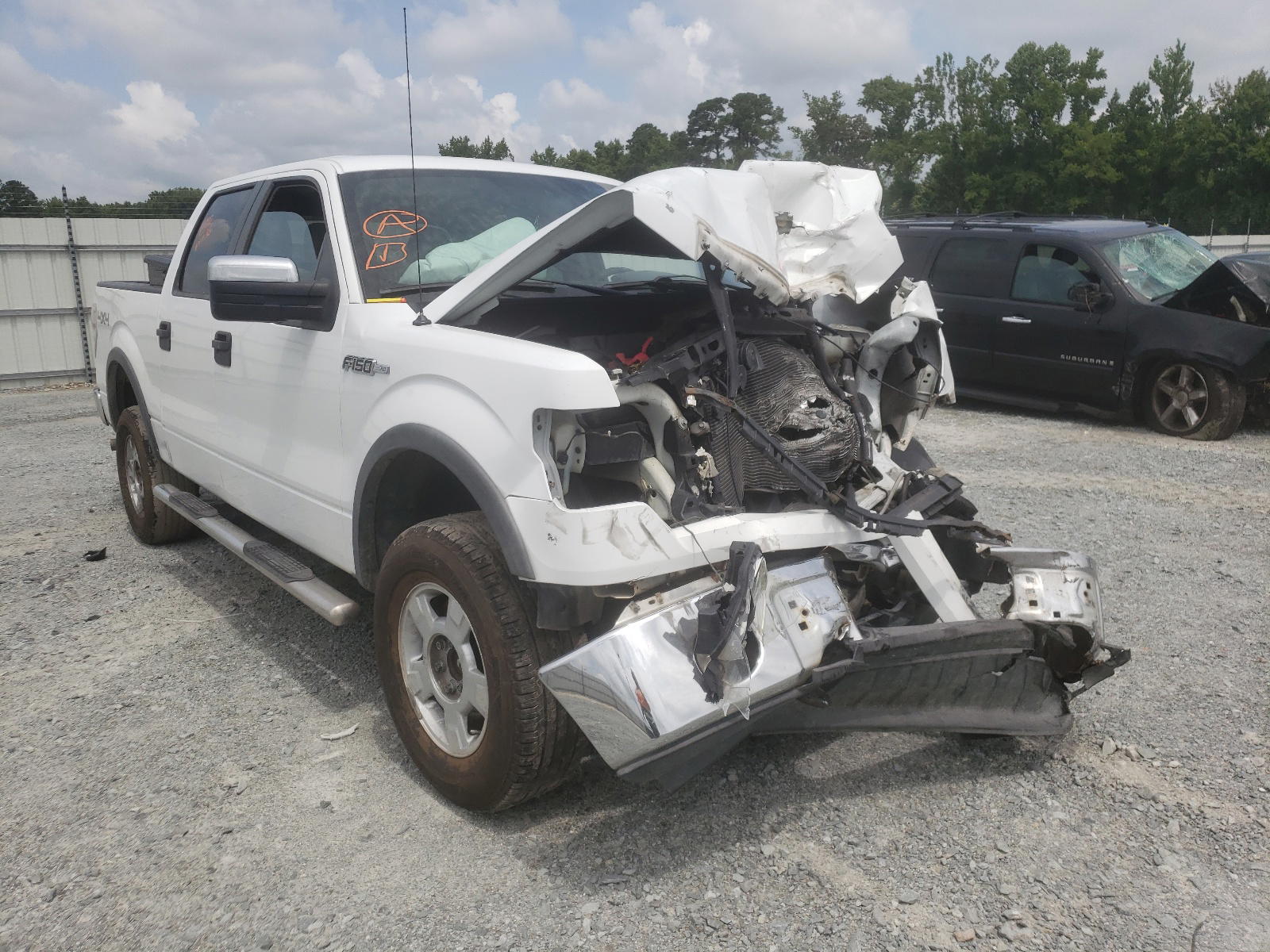 FORD F150 SUPER 2012 with VIN 1FTFW1EF8CKD11311 - Photo from auction