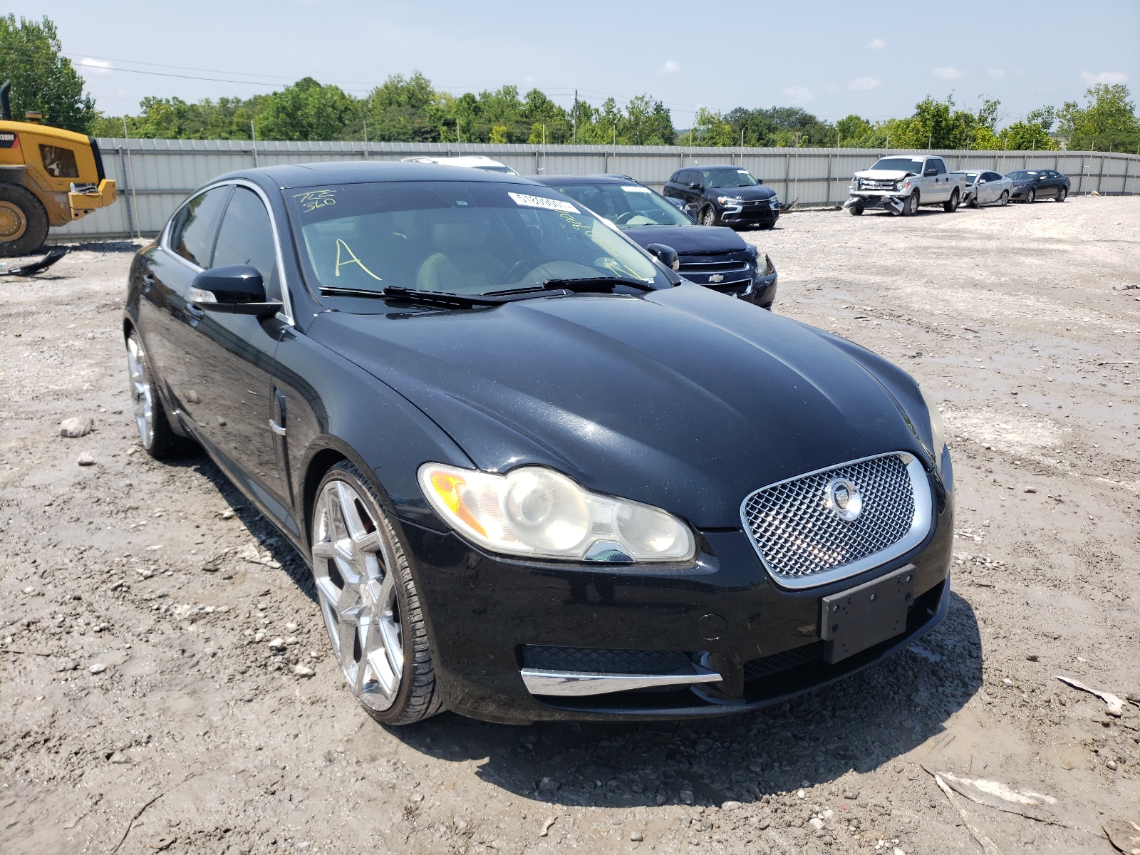 JAGUAR XF LUXURY 2009 with VIN SAJWA05B89HR03496 - Photo from auction