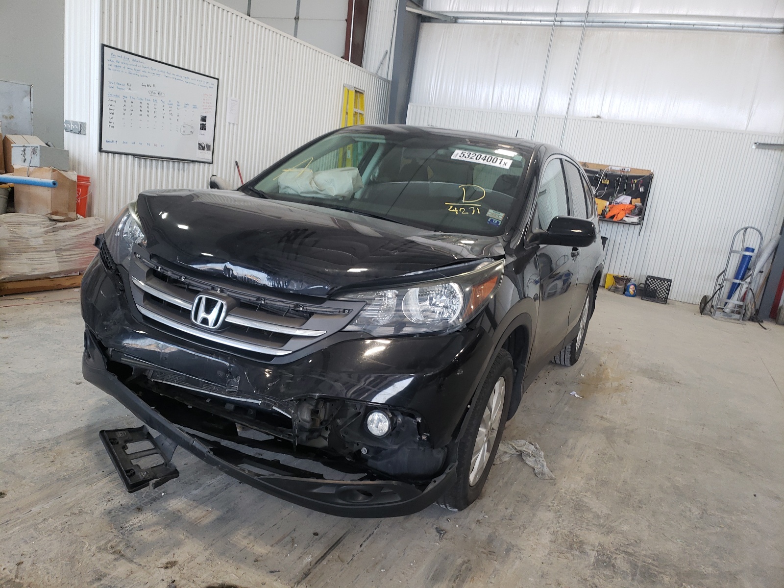 Photo 2 from auction – 2014 HONDA CR-V EX with VIN 5J6RM4H51EL004271