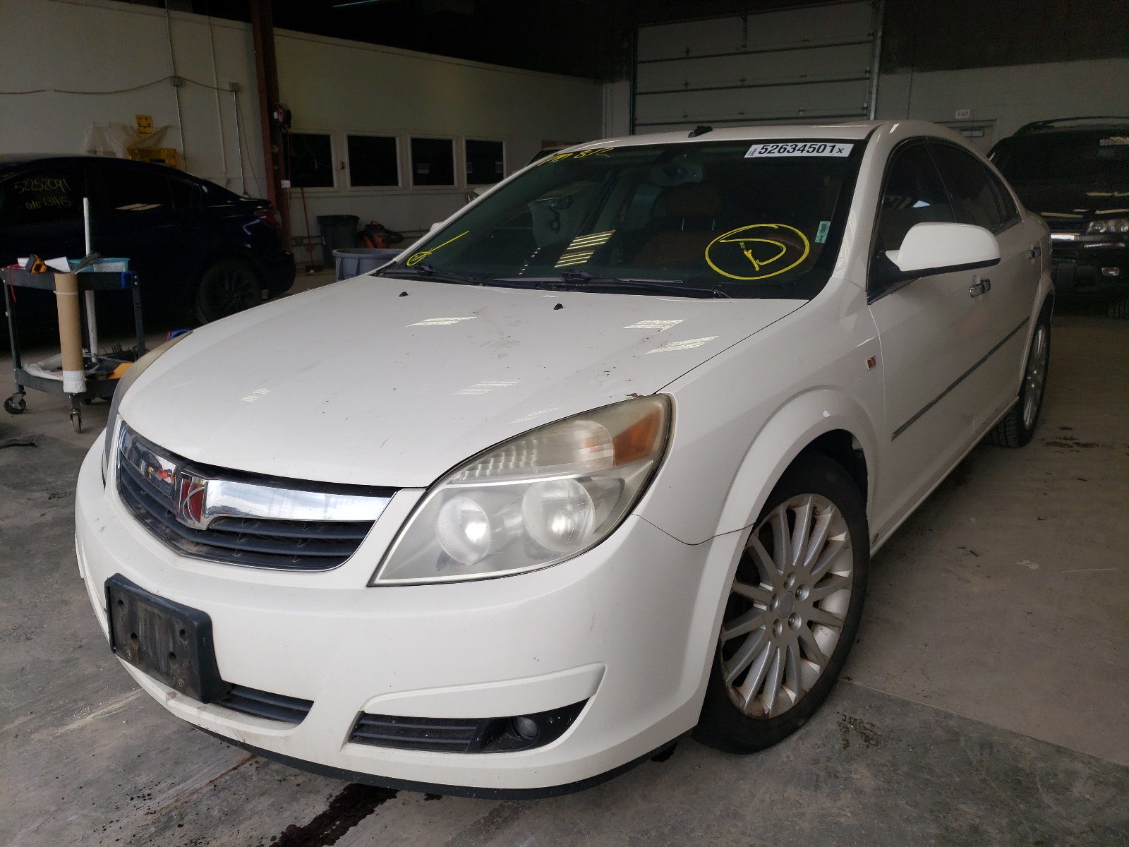 Photo 2 from auction – 2008 SATURN AURA XR with VIN 1G8ZV57798F146568