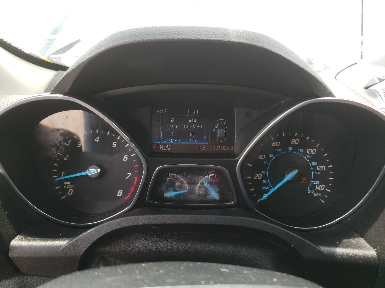 Photo 8 from auction – 2014 FORD ESCAPE SE with VIN 1FMCU9GX8EUB75424