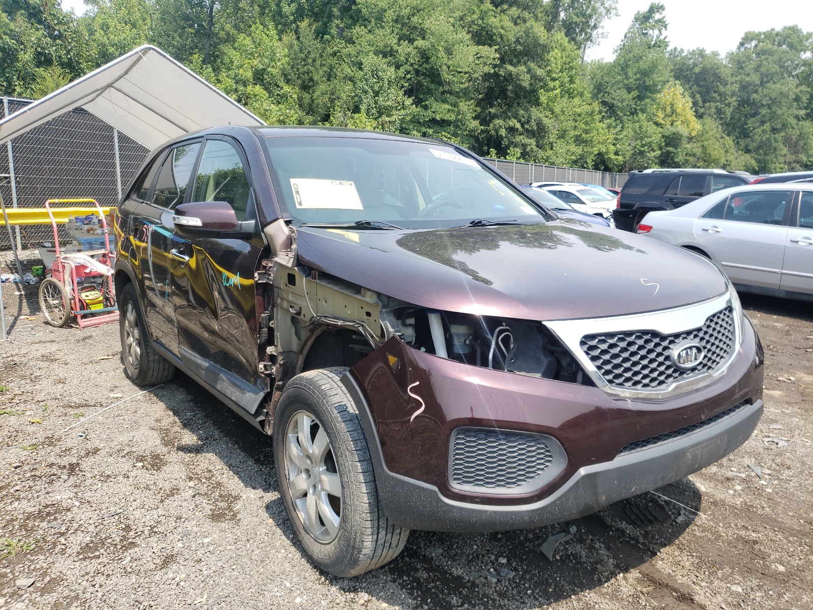 Photo 1 from auction – 2011 KIA SORENTO BA with VIN 5XYKT3A1XBG185003