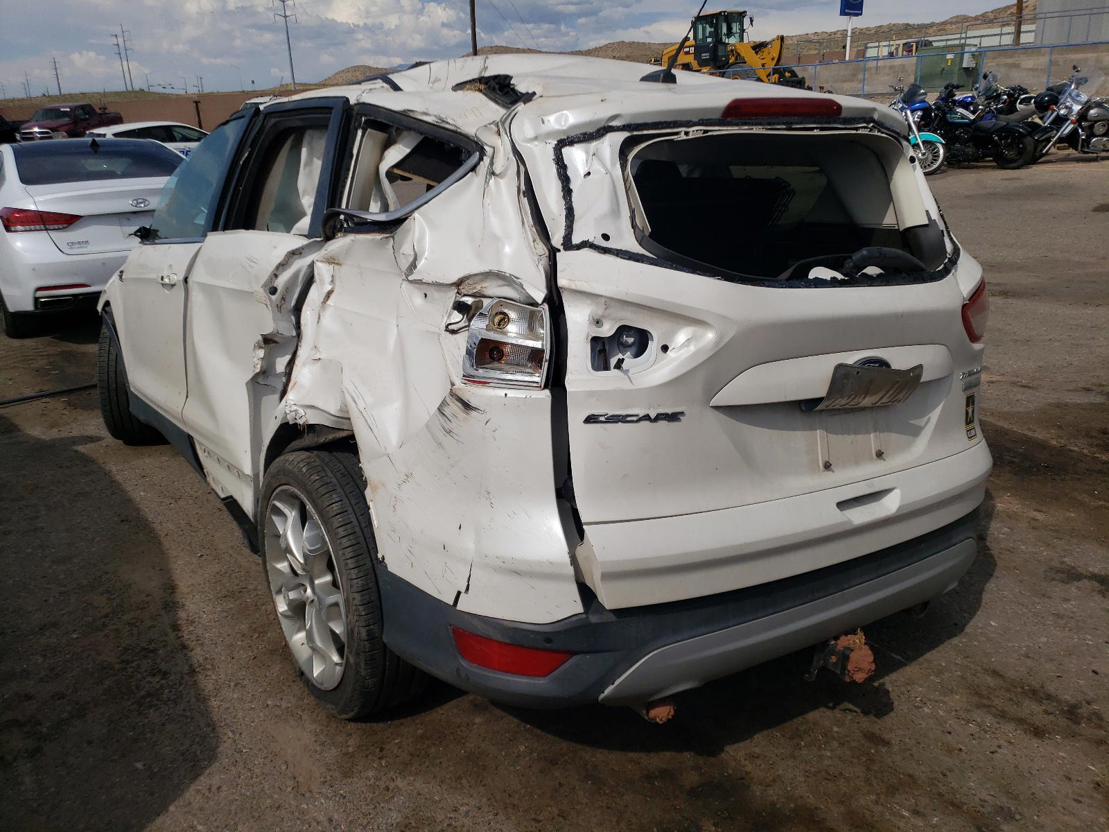 Photo 3 from auction – 2013 FORD ESCAPE TIT with VIN 1FMCU0J99DUA13791