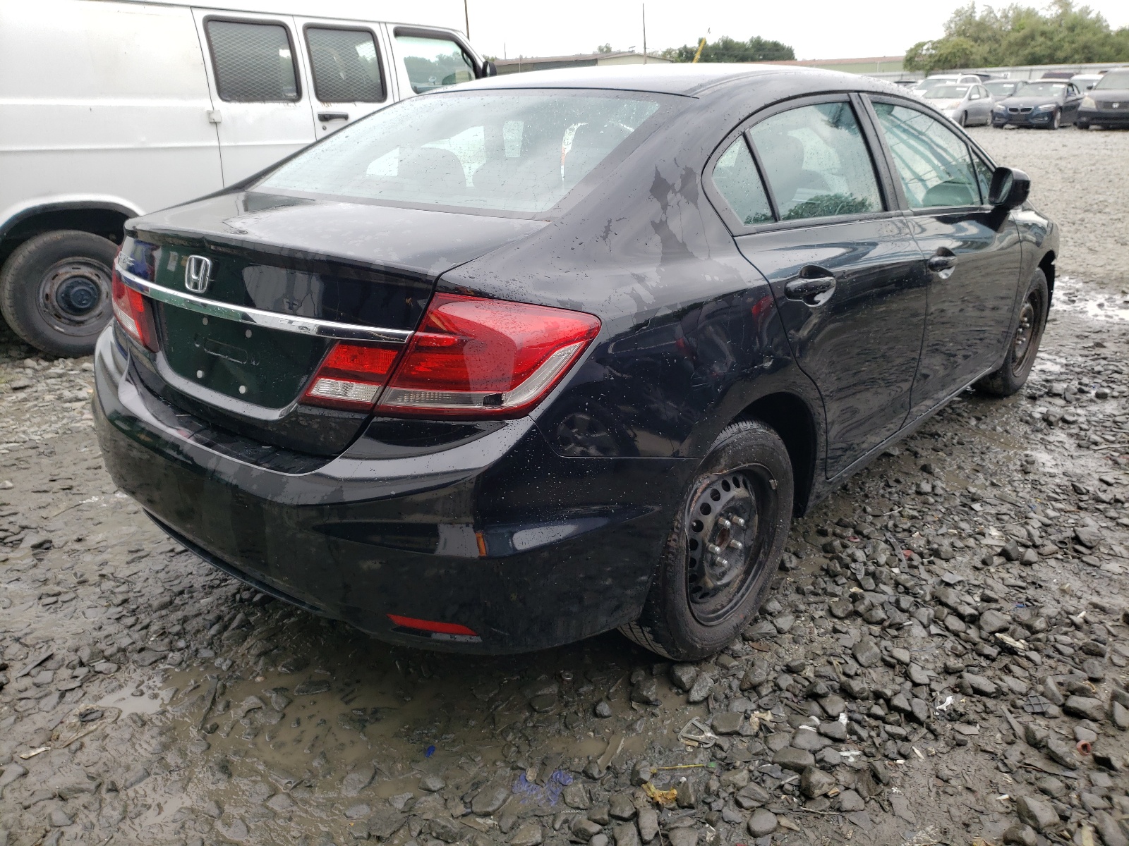 Photo 4 from auction – 2014 HONDA CIVIC LX with VIN 2HGFB2F50EH555361