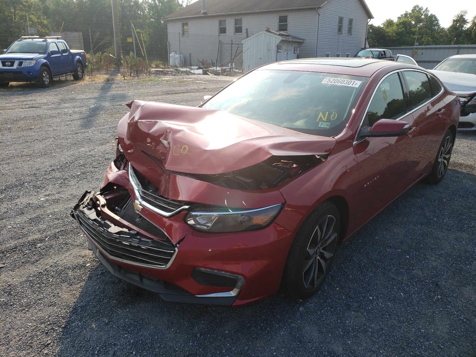 Photo 2 from auction – 2016 CHEVROLET MALIBU LT with VIN 1G1ZE5ST9GF255937