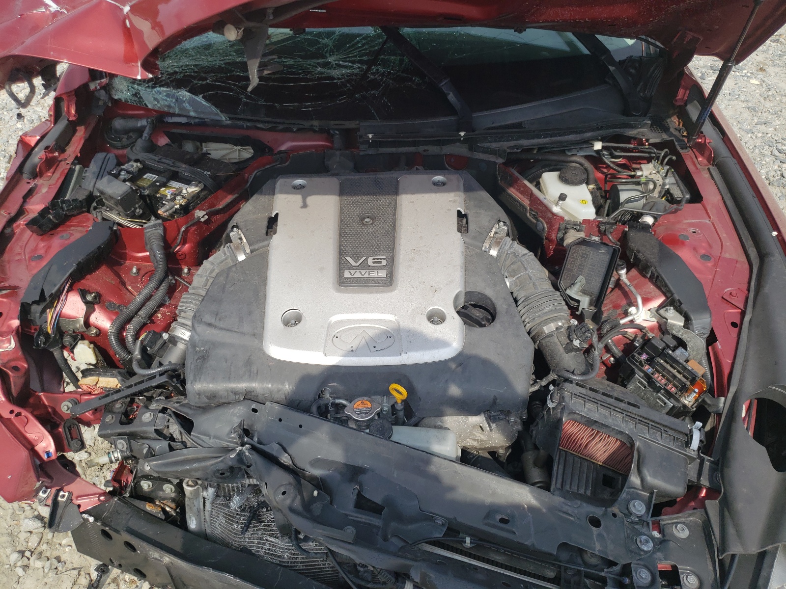 Photo 7 from auction – 2015 INFINITI Q50 BASE with VIN JN1BV7AP0FM336671