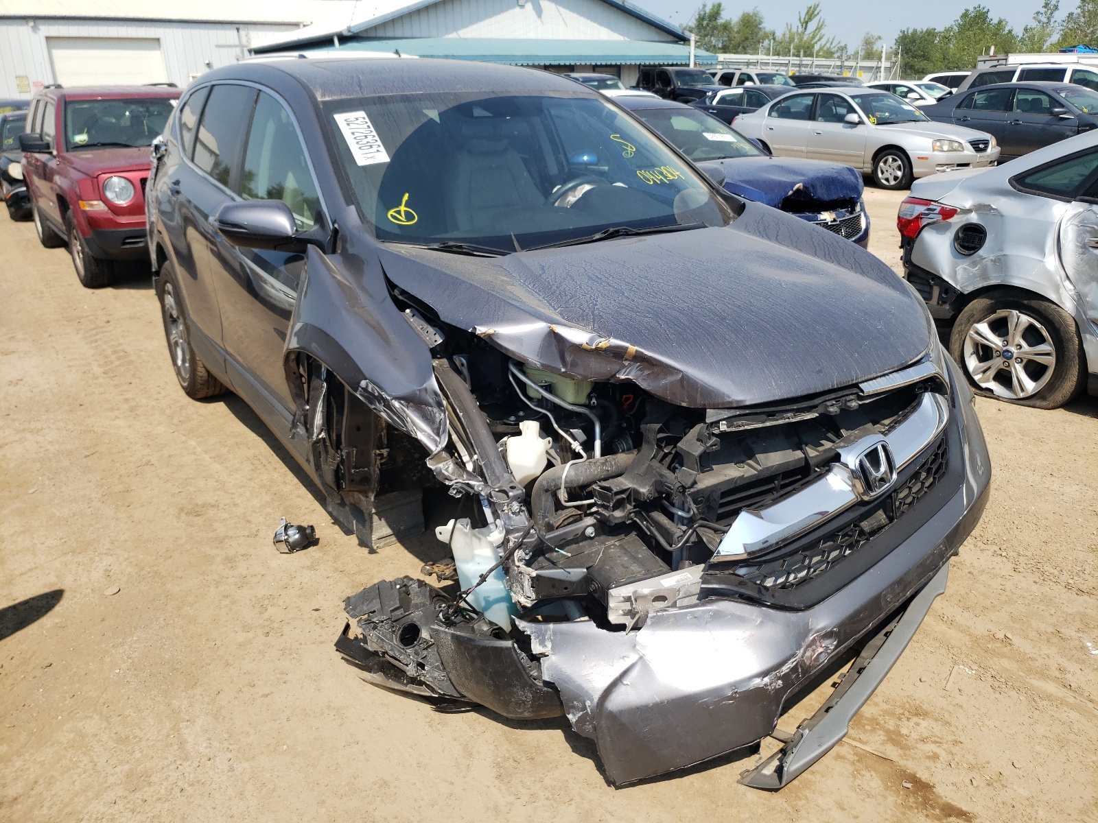 Photo 1 from auction – 2017 HONDA CR-V EXL with VIN 5J6RW2H87HL044304