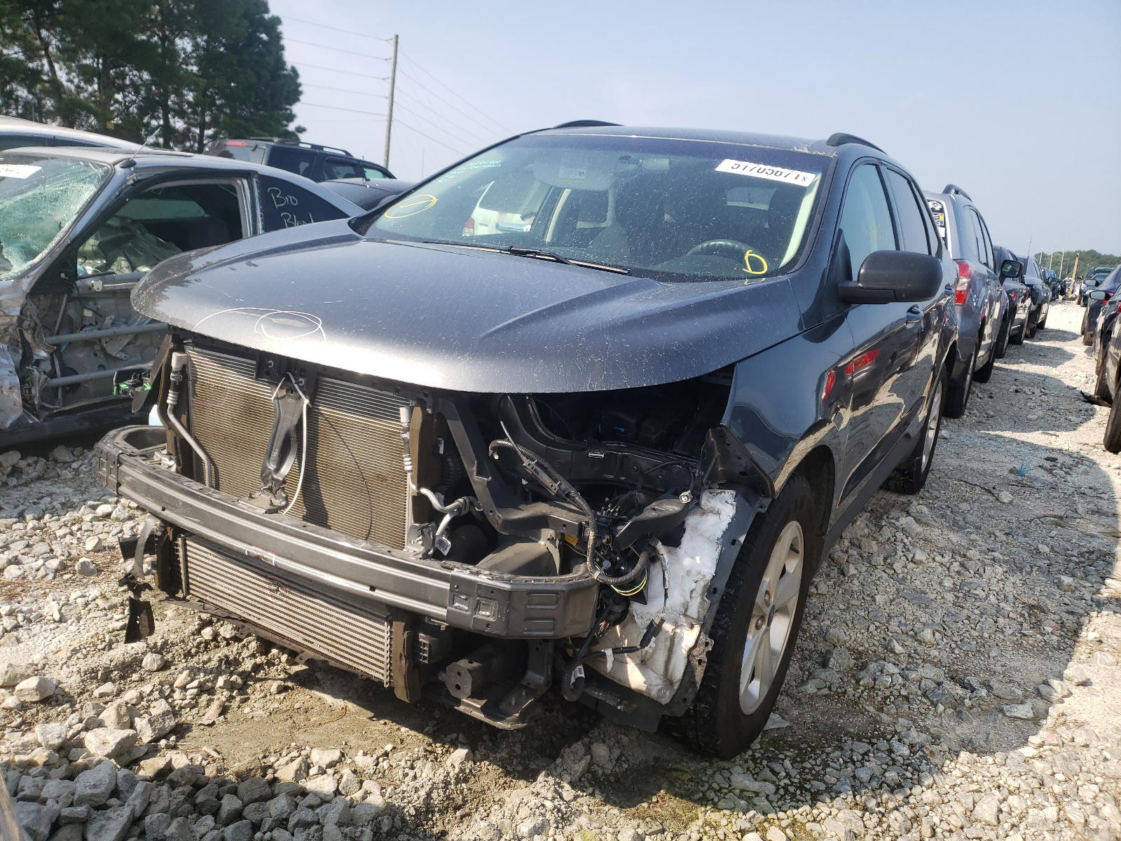 Photo 2 from auction – 2017 FORD EDGE SE with VIN 2FMPK3G94HBB71550