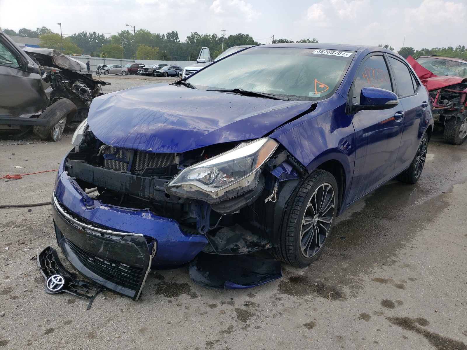 Photo 2 from auction – 2014 TOYOTA COROLLA L with VIN 2T1BURHE5EC036104