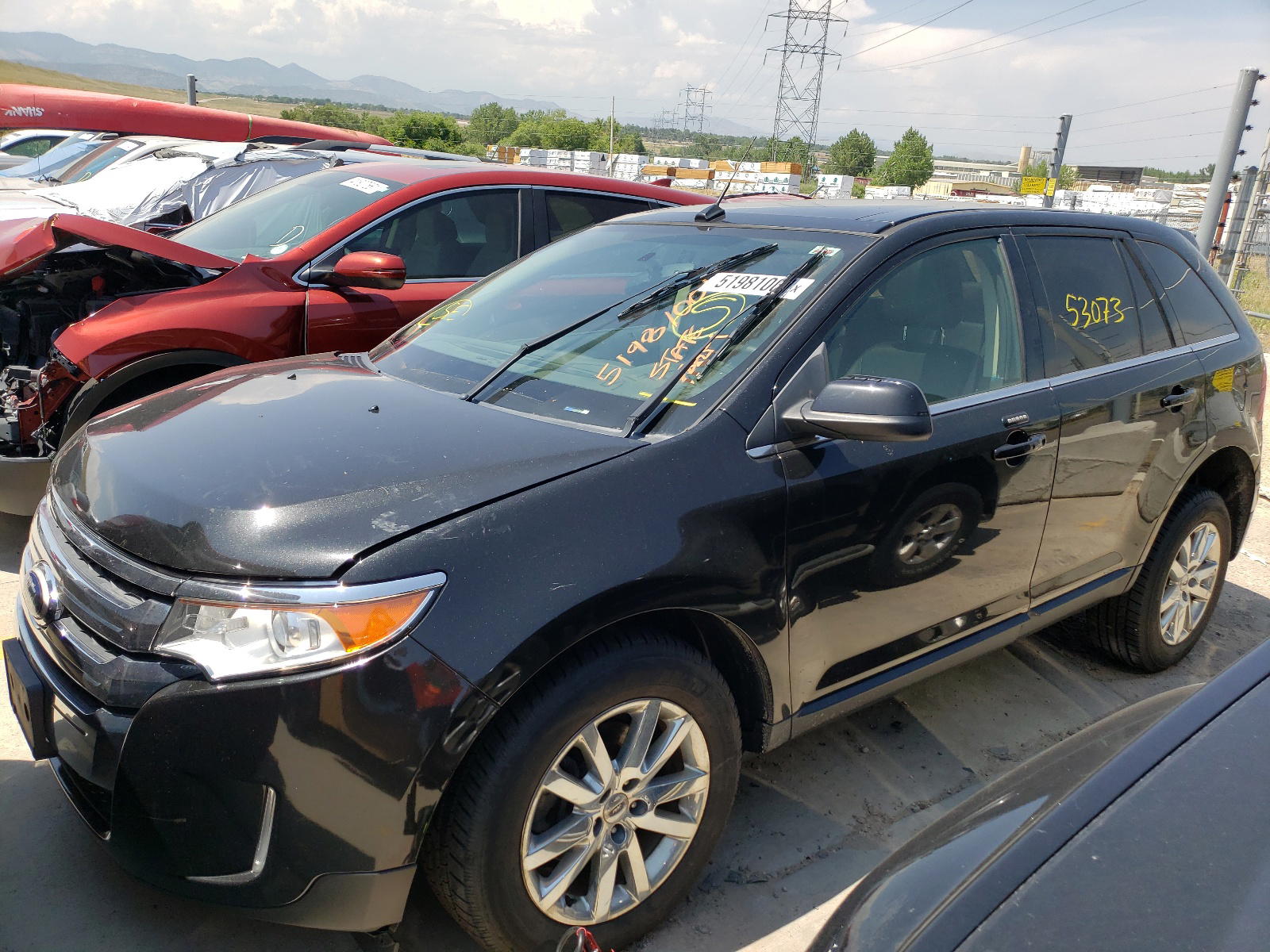 Photo 2 from auction – 2014 FORD EDGE LIMIT with VIN 2FMDK4KCXEBB00537