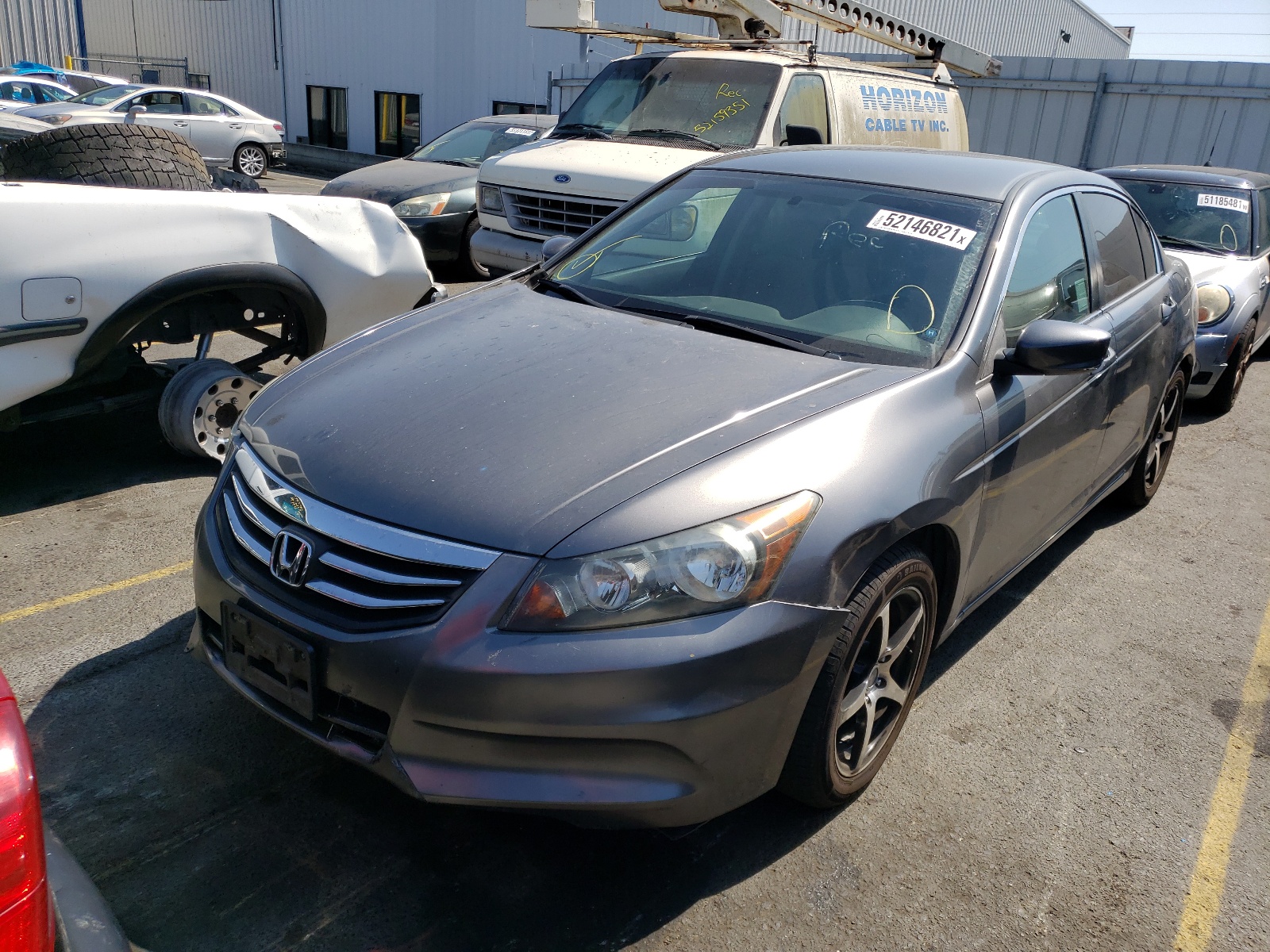 Photo 2 from auction – 2011 HONDA ACCORD LX with VIN 1HGCP2F34BA008624