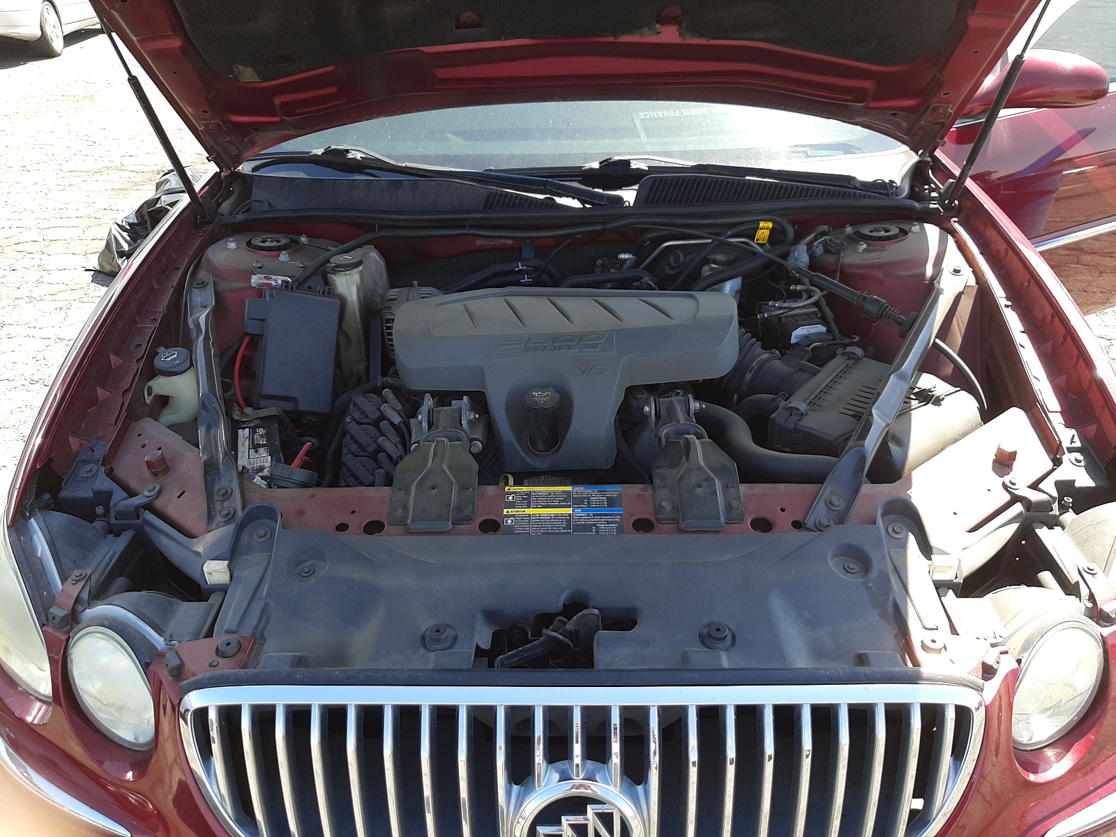 Photo 7 from auction – 2008 BUICK LACROSSE C with VIN 2G4WD582X81199121
