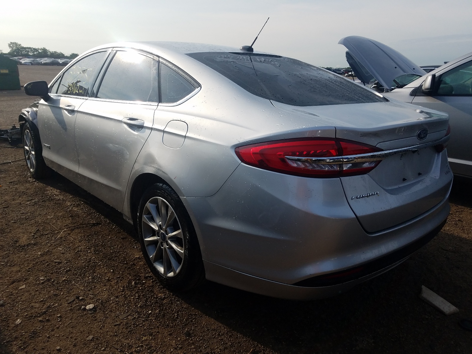 Photo 3 from auction – 2017 FORD FUSION SE with VIN 3FA6P0LUXHR358633