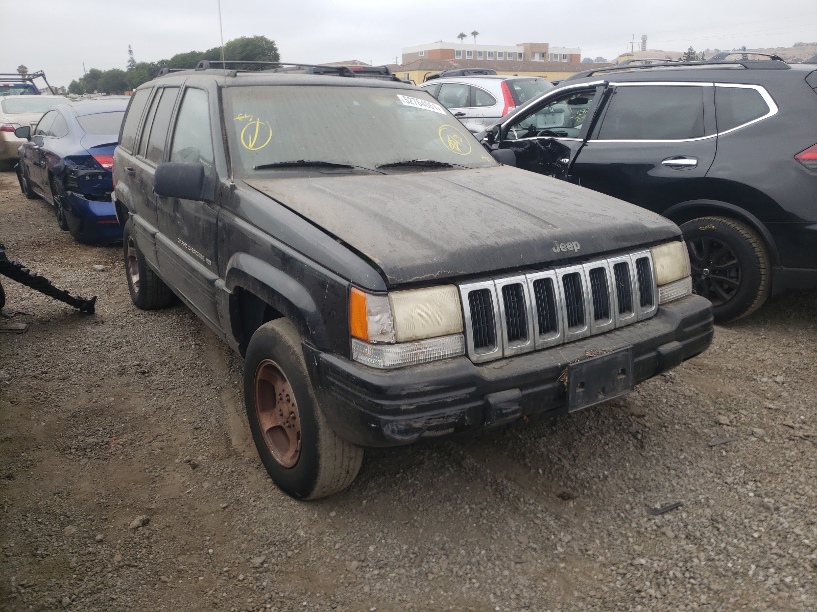 JEEP GRAND CHER 1998 with VIN 1J4GZ48S9WC349869 - Photo from auction