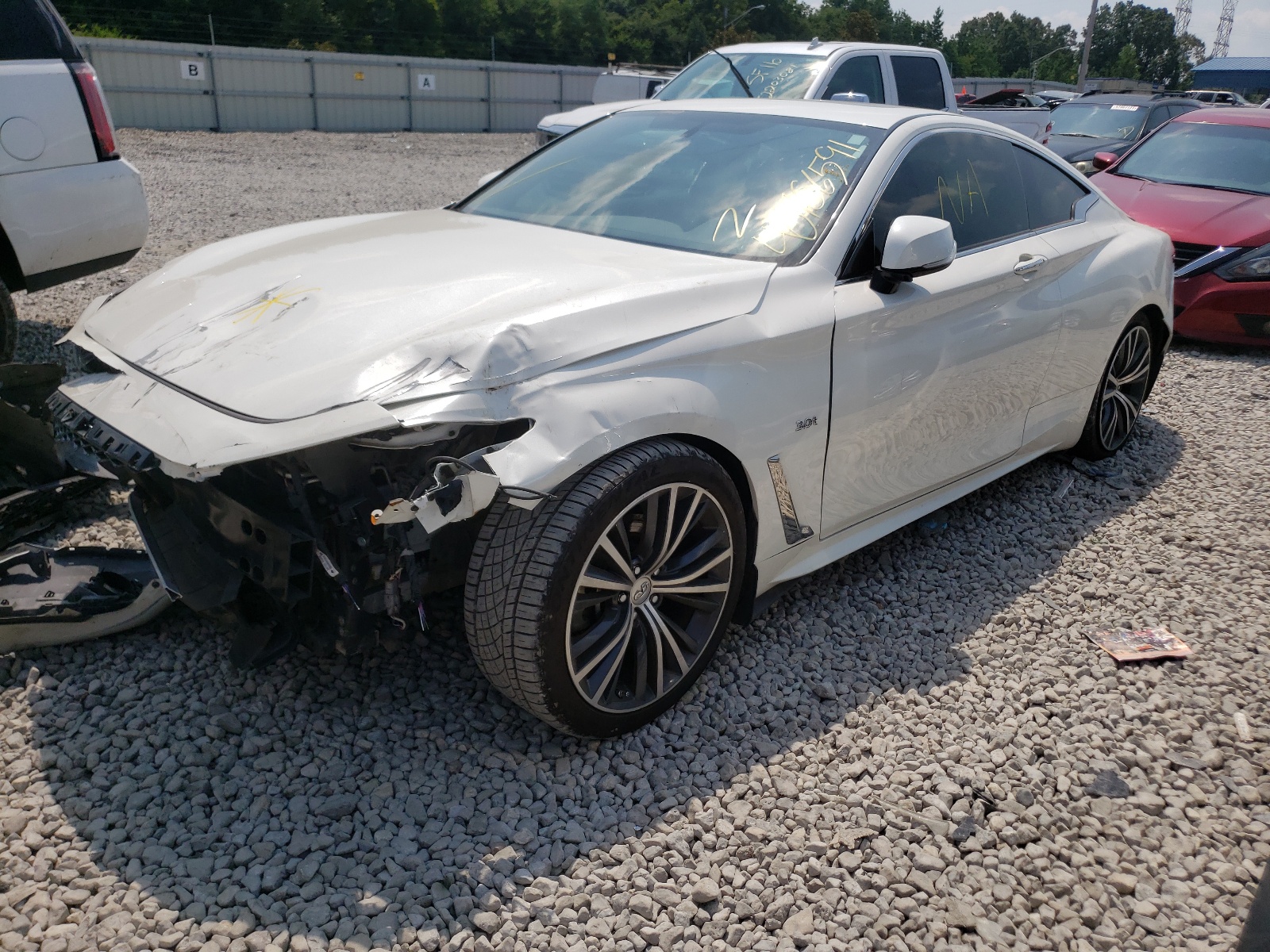 Photo 2 from auction – 2017 INFINITI Q60 PREMIU with VIN JN1EV7EK1HM360766
