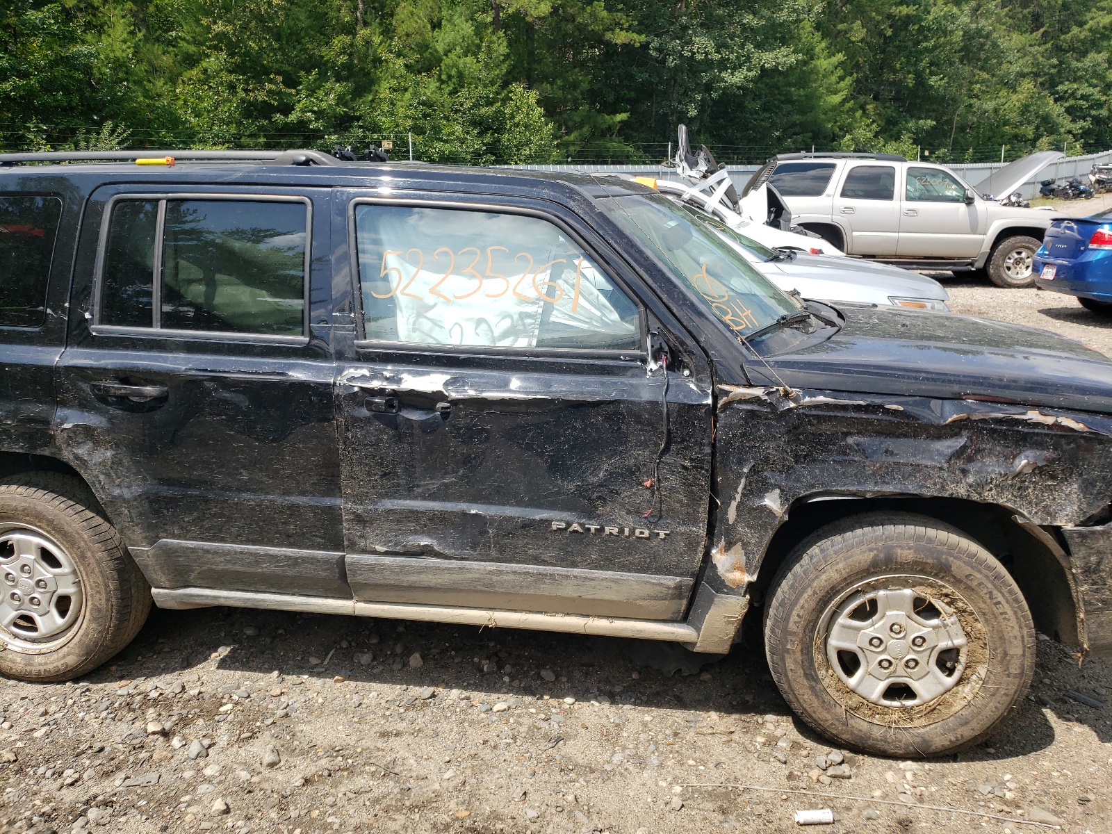 Photo 9 from auction – 2016 JEEP PATRIOT SP with VIN 1C4NJRBB5GD509977