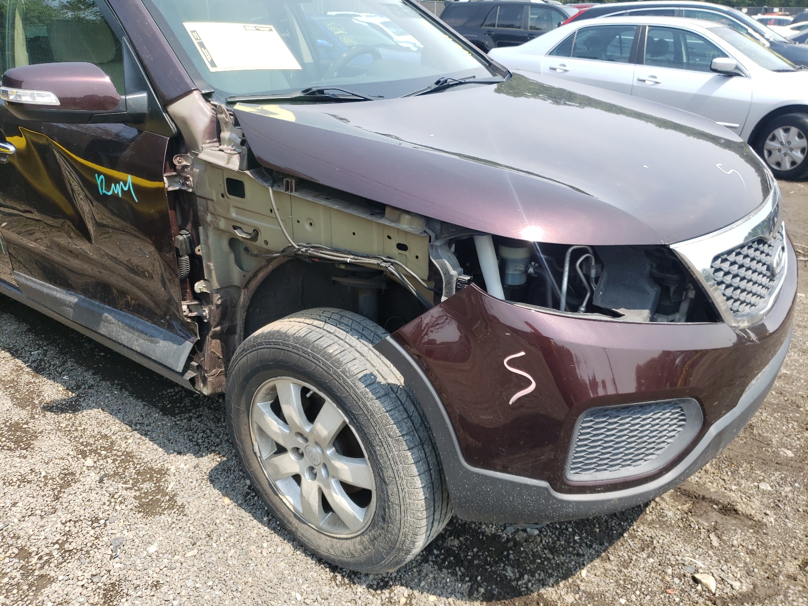 Photo 9 from auction – 2011 KIA SORENTO BA with VIN 5XYKT3A1XBG185003