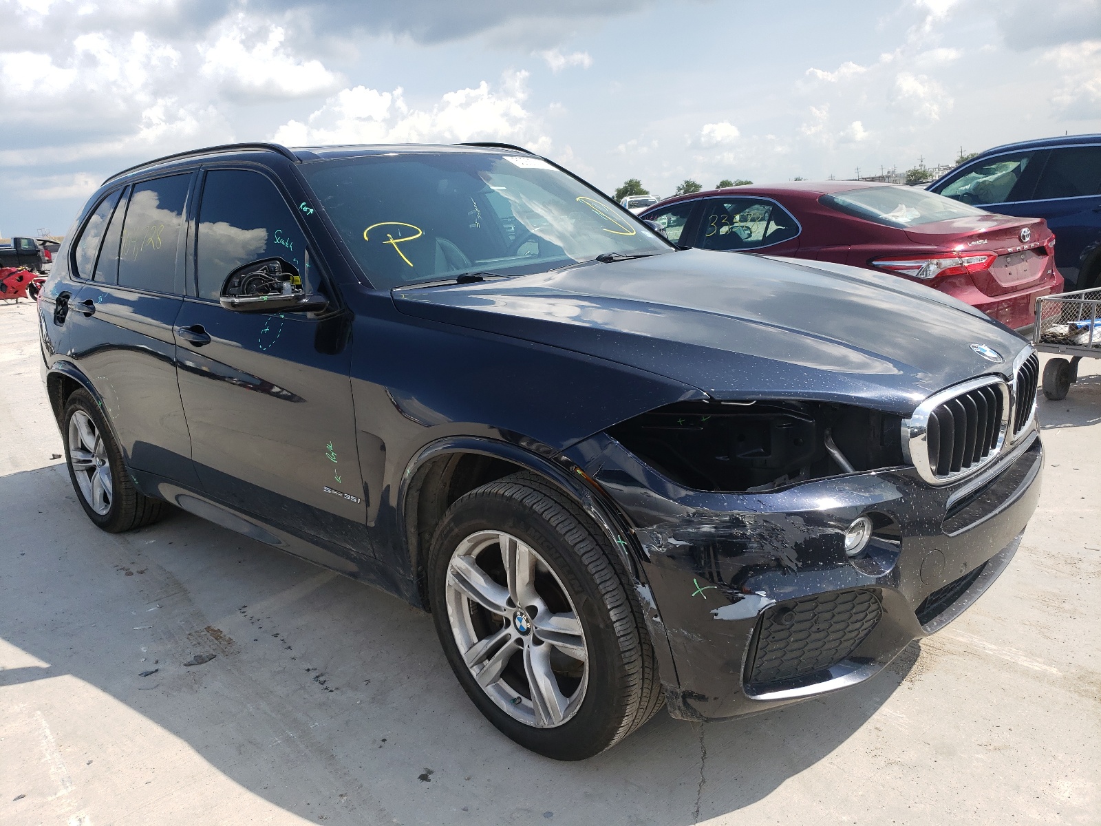 BMW X5 SDRIVE3 2014 with VIN 5UXKR2C51E0H31241 - Photo from auction