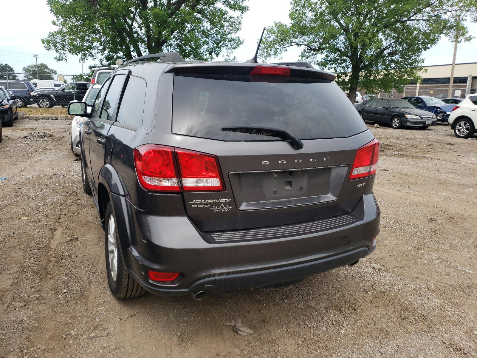 Photo 3 from auction – 2017 DODGE JOURNEY SX with VIN 3C4PDDBG2HT539867