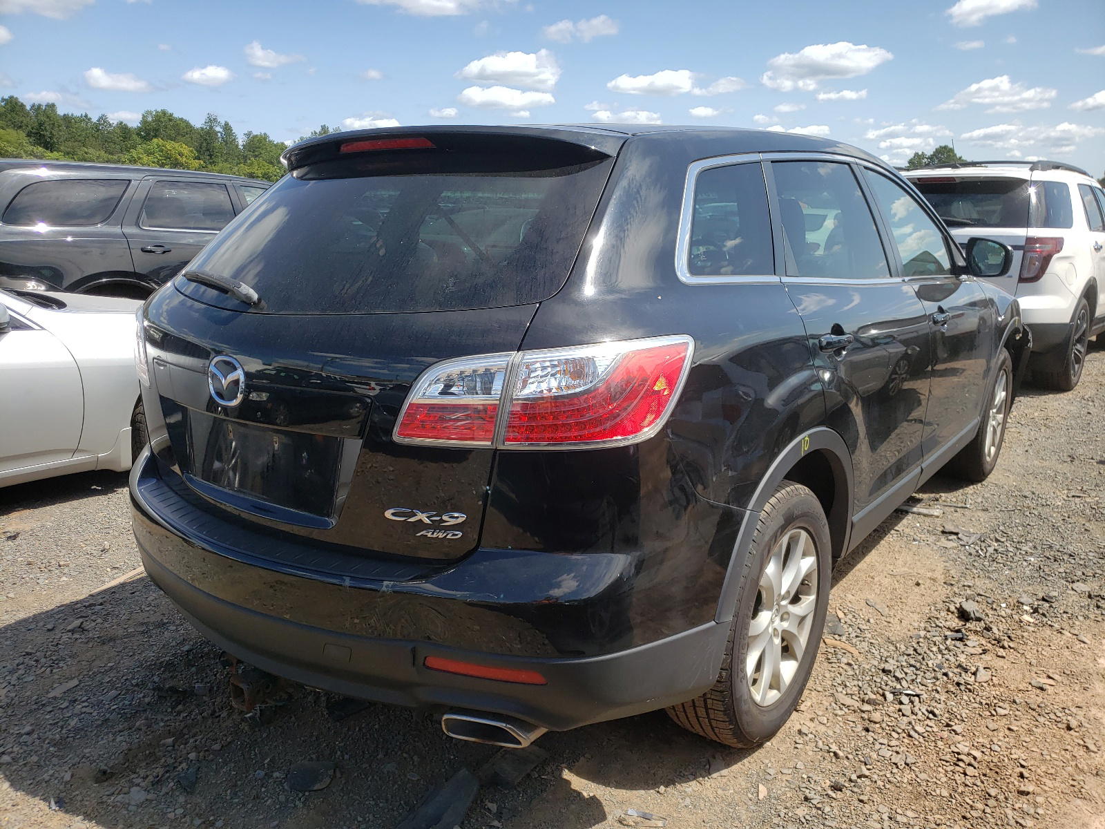 Photo 4 from auction – 2012 MAZDA CX-9 with VIN JM3TB3CV1C0334162