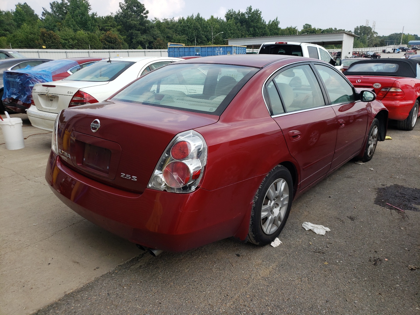 Photo 4 from auction – 2005 NISSAN ALTIMA S with VIN 1N4AL11D85N905816