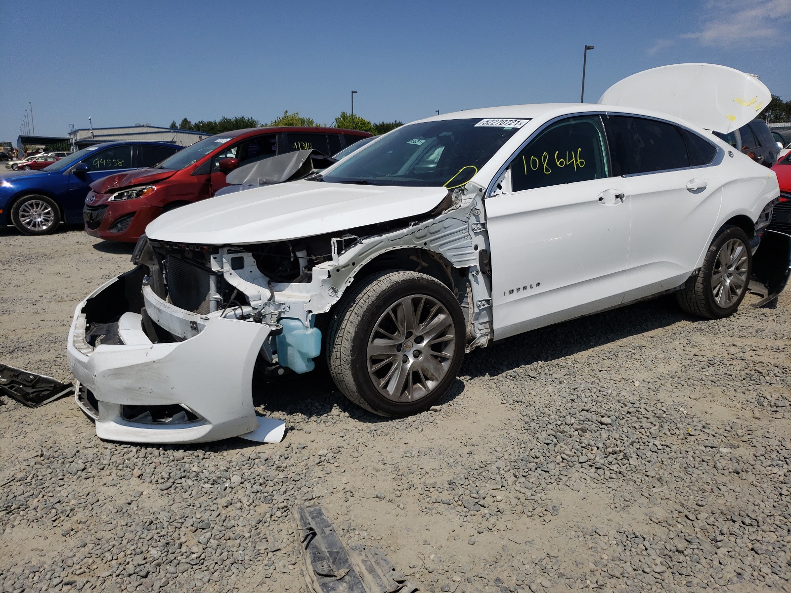 Photo 2 from auction – 2016 CHEVROLET IMPALA LS with VIN 1G11Z5SA6GU154818