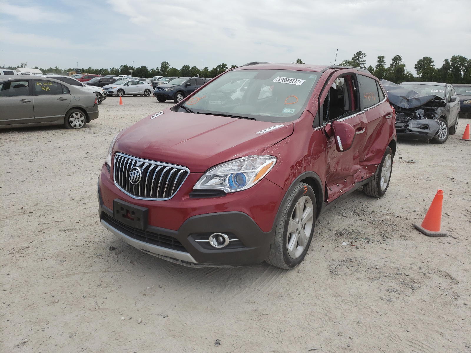 Photo 2 from auction – 2016 BUICK ENCORE CON with VIN KL4CJBSB1GB739665