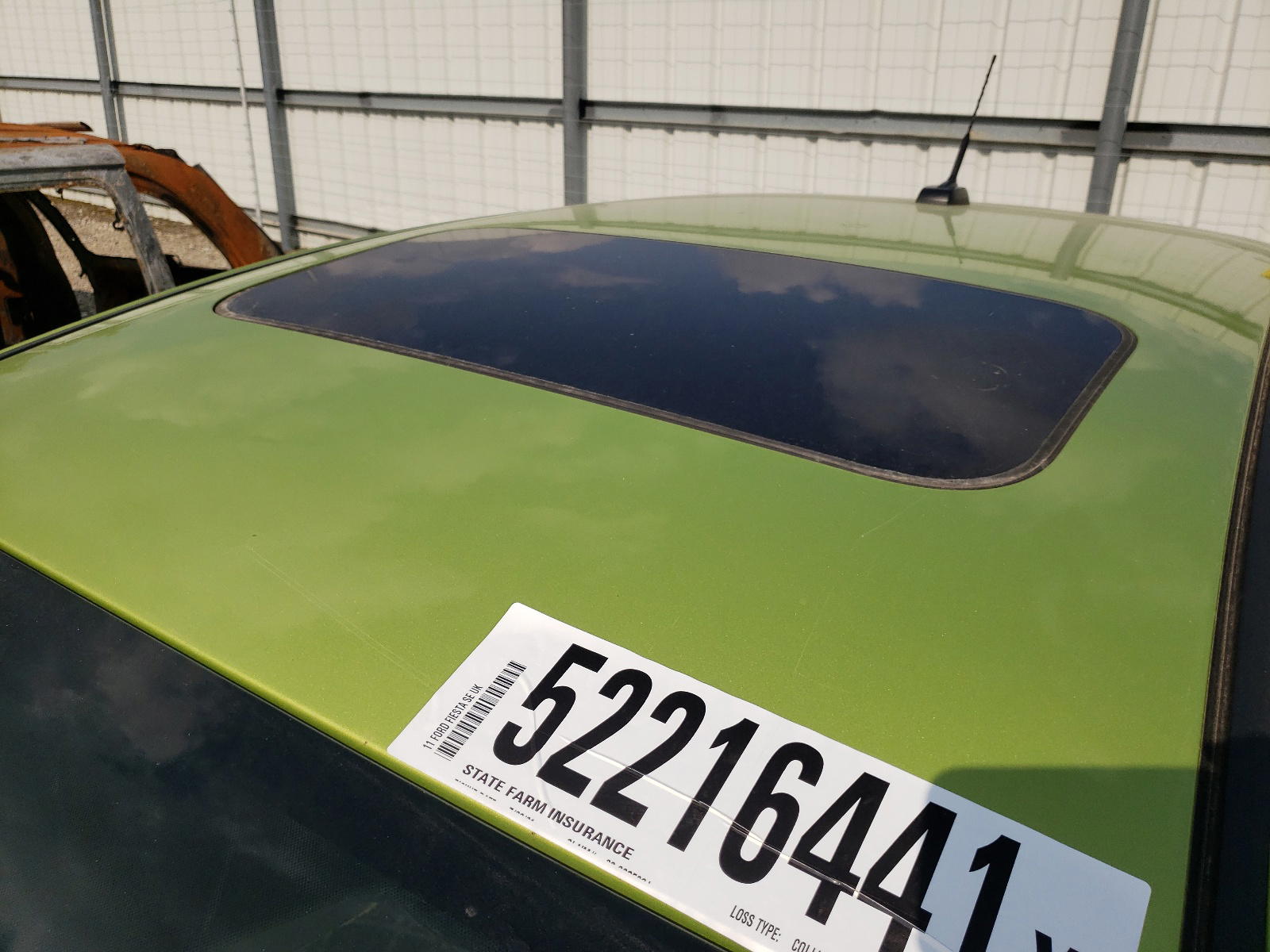 Photo 9 from auction – 2011 FORD FIESTA SE with VIN 3FADP4EJ7BM156600