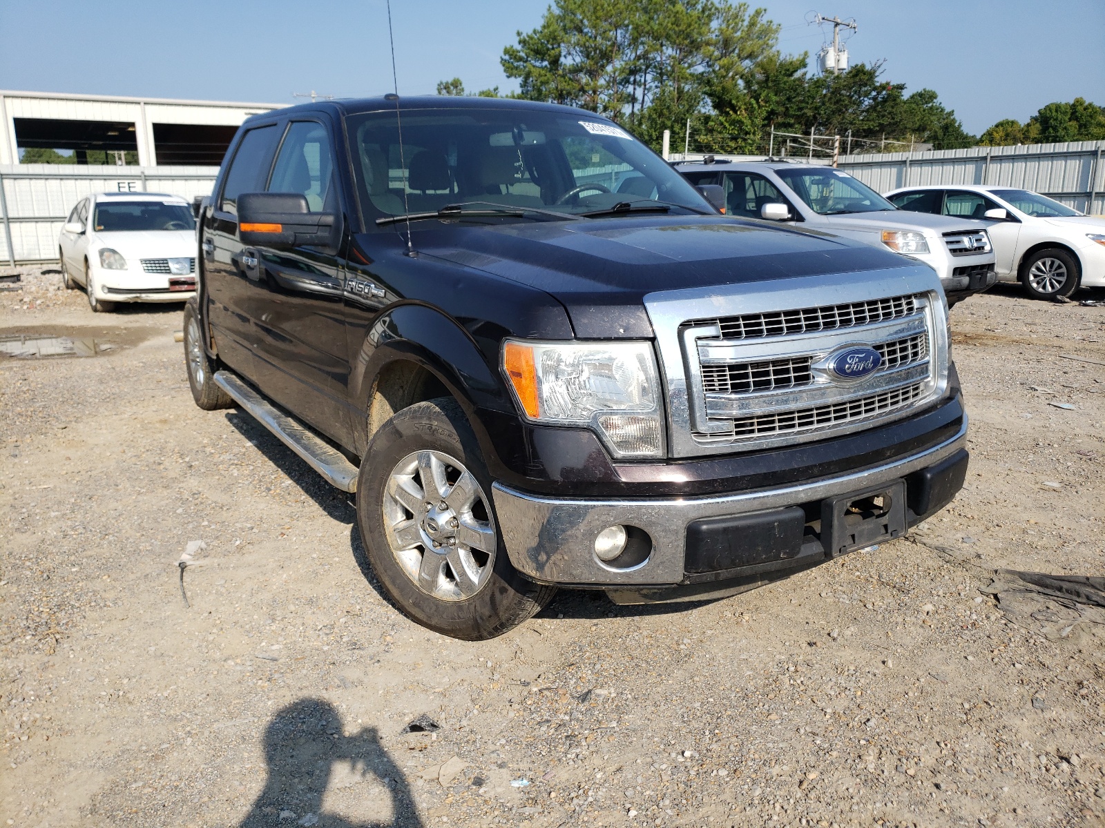 FORD F150 SUPER 2013 with VIN 1FTFW1CF5DKG40374 - Photo from auction