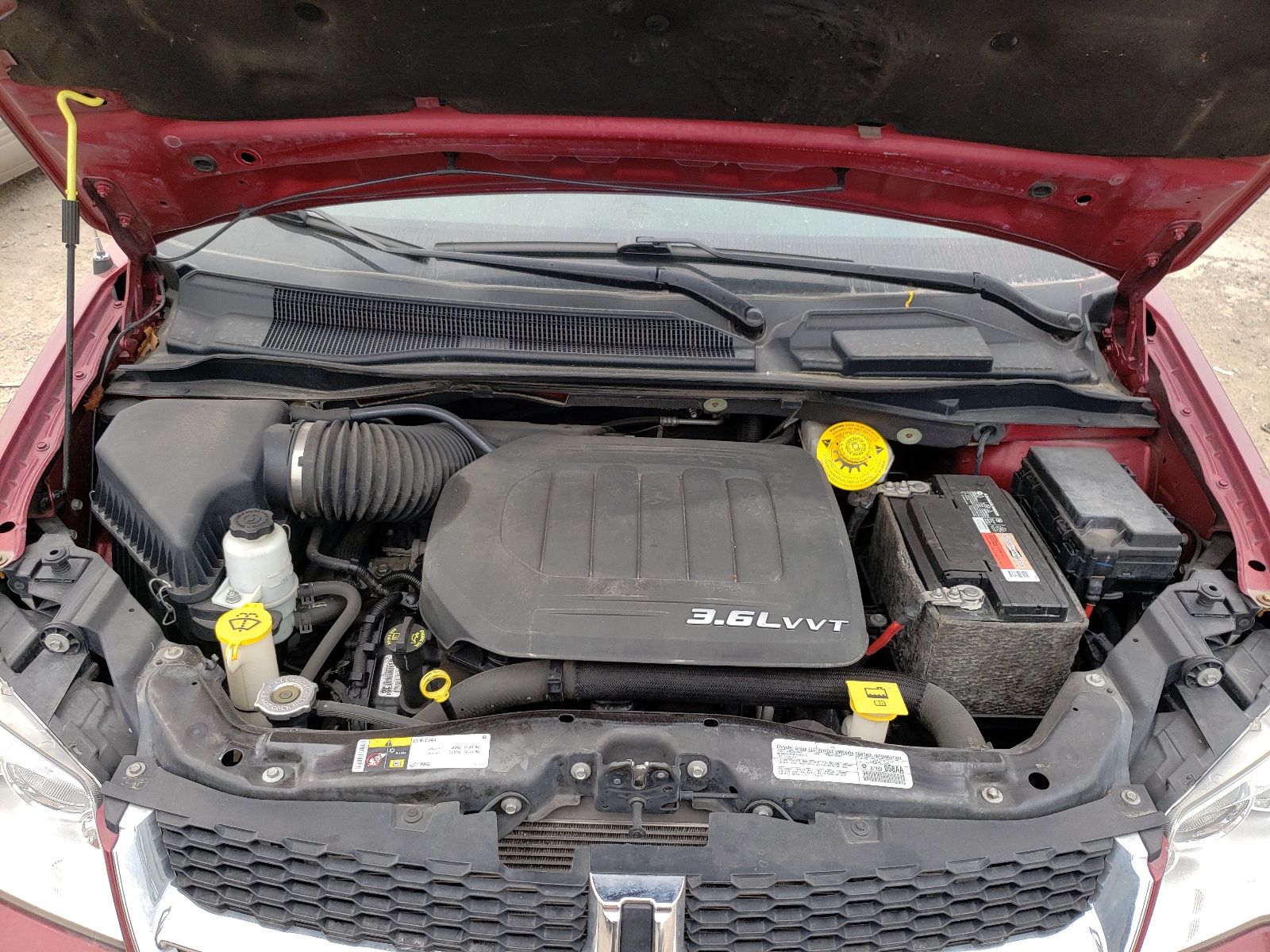 Photo 7 from auction – 2014 DODGE GRAND CARA with VIN 2C4RDGBGXER419789