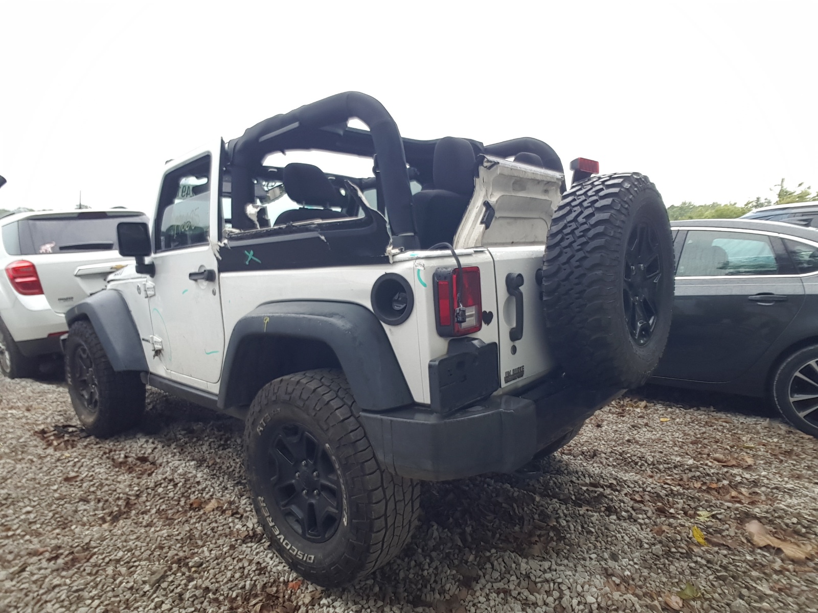 Photo 3 from auction – 2015 JEEP WRANGLER S with VIN 1C4AJWAG1FL554834
