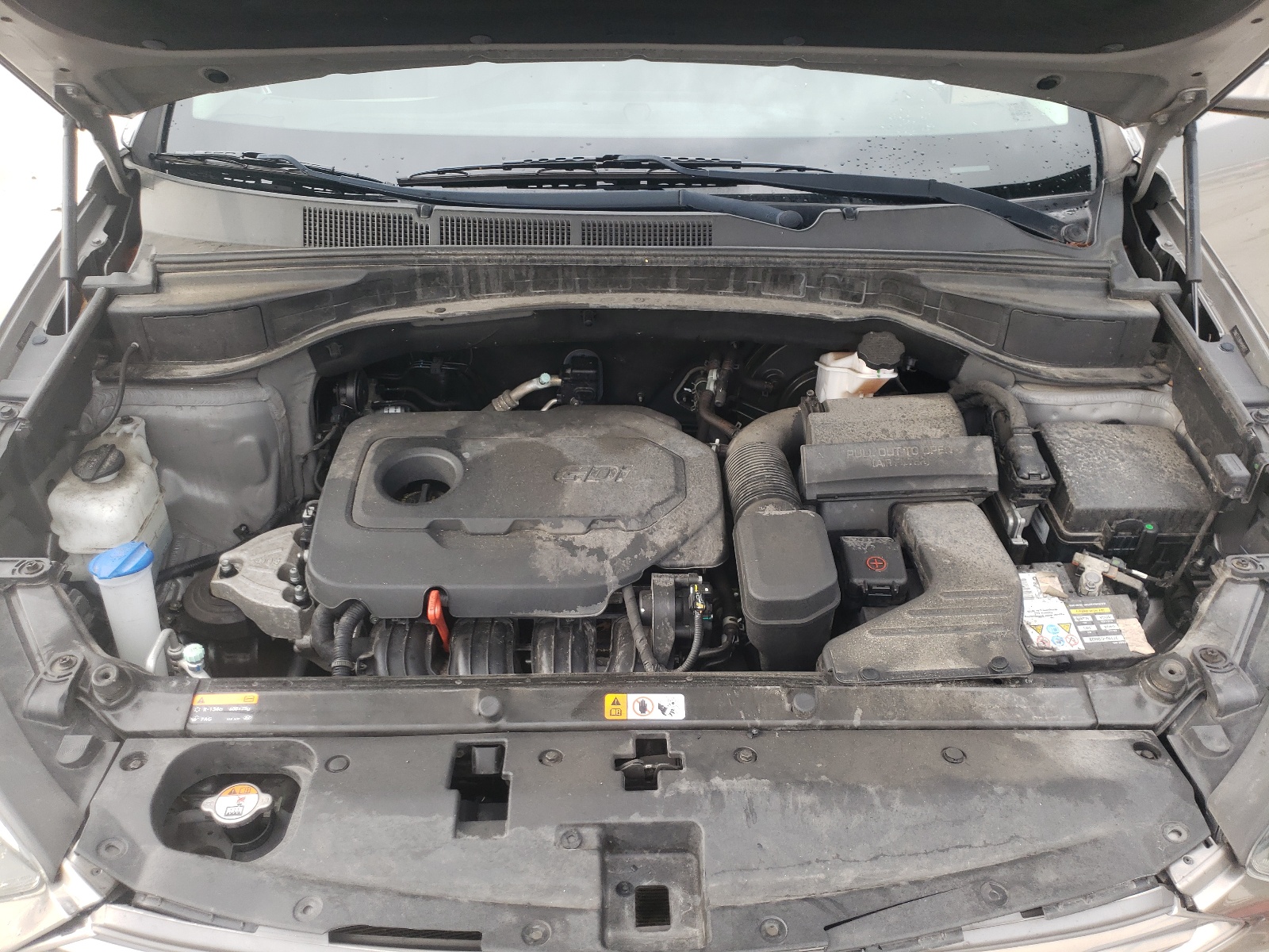 Photo 7 from auction – 2017 HYUNDAI SANTA FE S with VIN 5NMZU3LB6HH041657