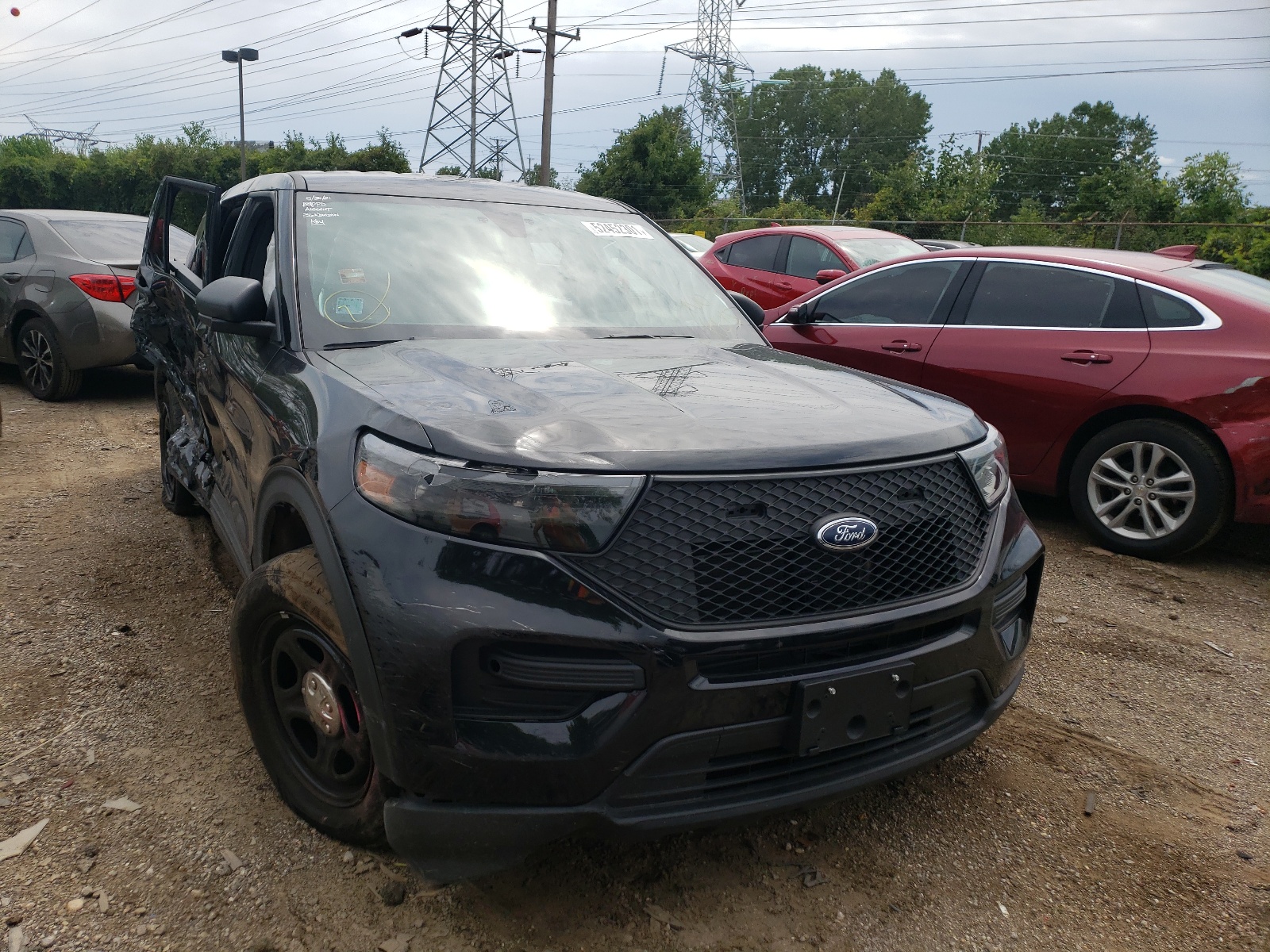 Photo 1 from auction – 2020 FORD EXPLORER P with VIN 1FM5K8AB9LGB67320