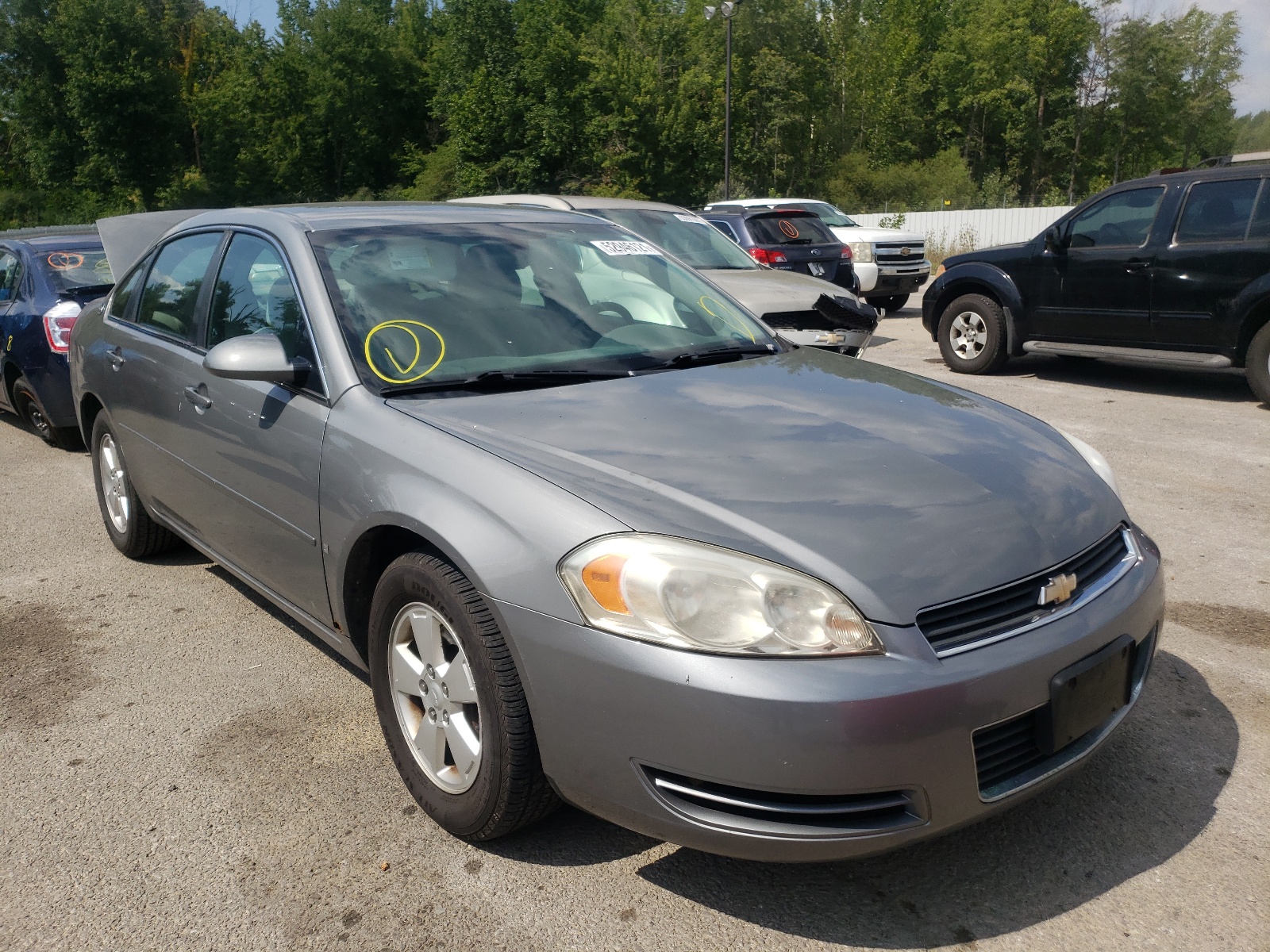 CHEVROLET IMPALA LT 2007 with VIN 2G1WT58K579160842 - Photo from auction