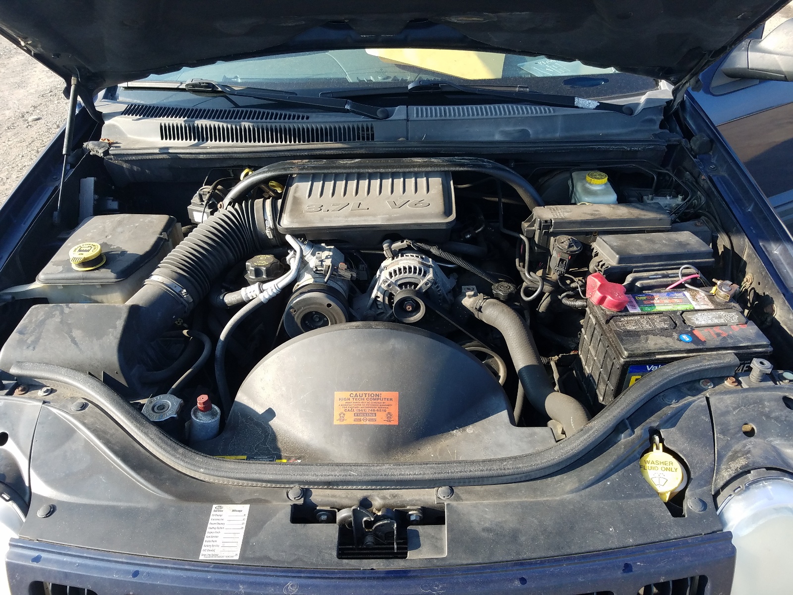 Photo 7 from auction – 2005 JEEP GRAND CHER with VIN 1J4GS48K95C720953