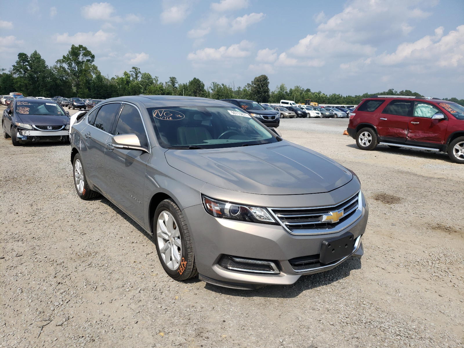CHEVROLET IMPALA LT 2018 with VIN 2G1105S37J9106440 - Photo from auction