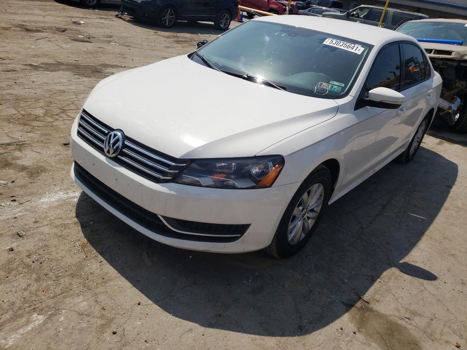 Photo 2 from auction – 2012 VOLKSWAGEN PASSAT S with VIN 1VWAP7A32CC075588